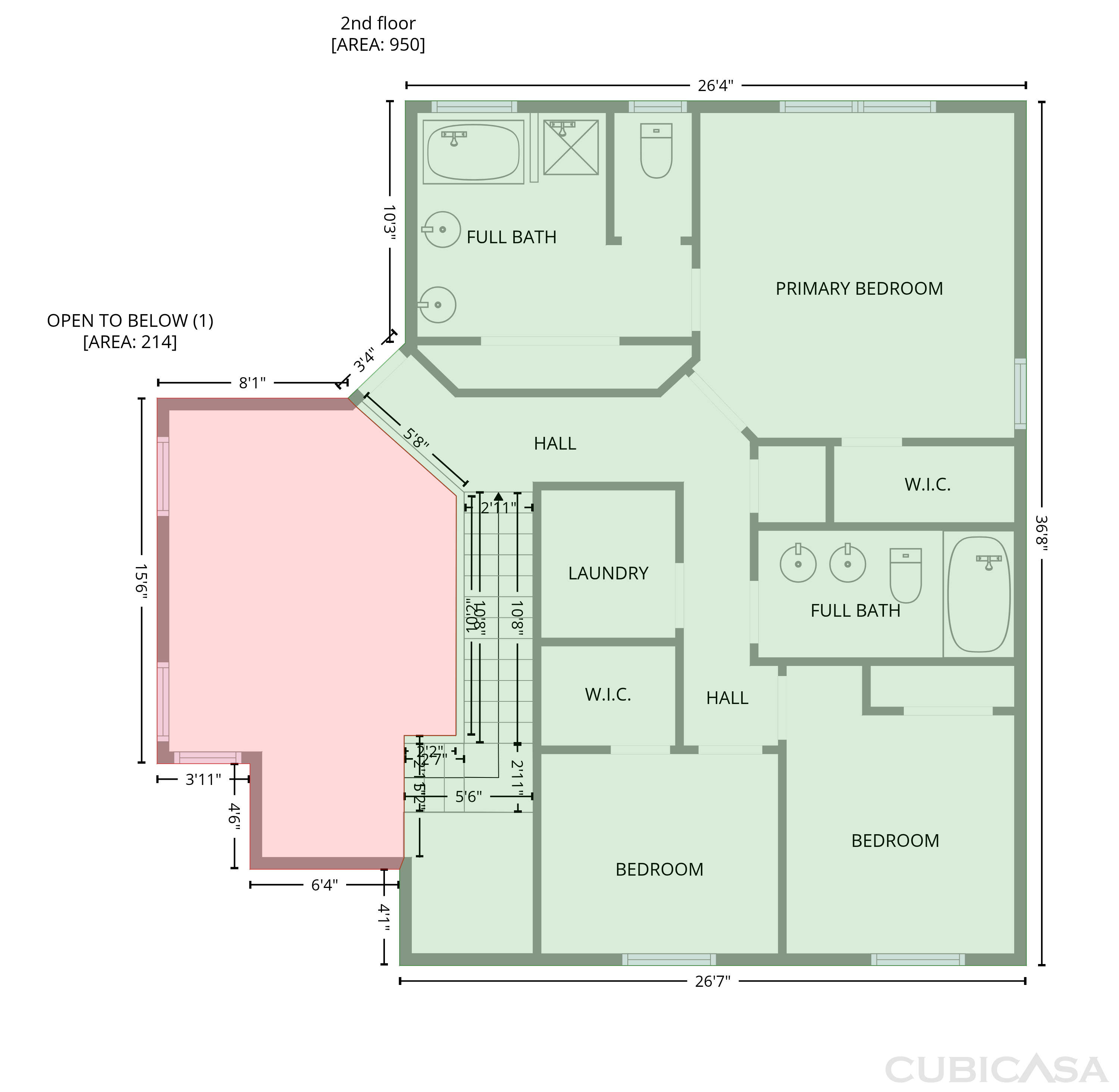 Second Floor of 7319 Pepperbox Ave, Las Vegas, NV