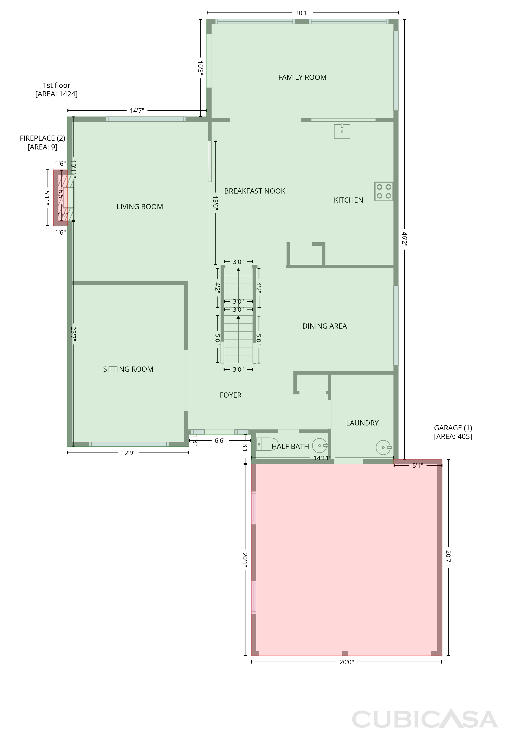 Second Floor of 15559 Brown Deer Ct, Haymarket, VA