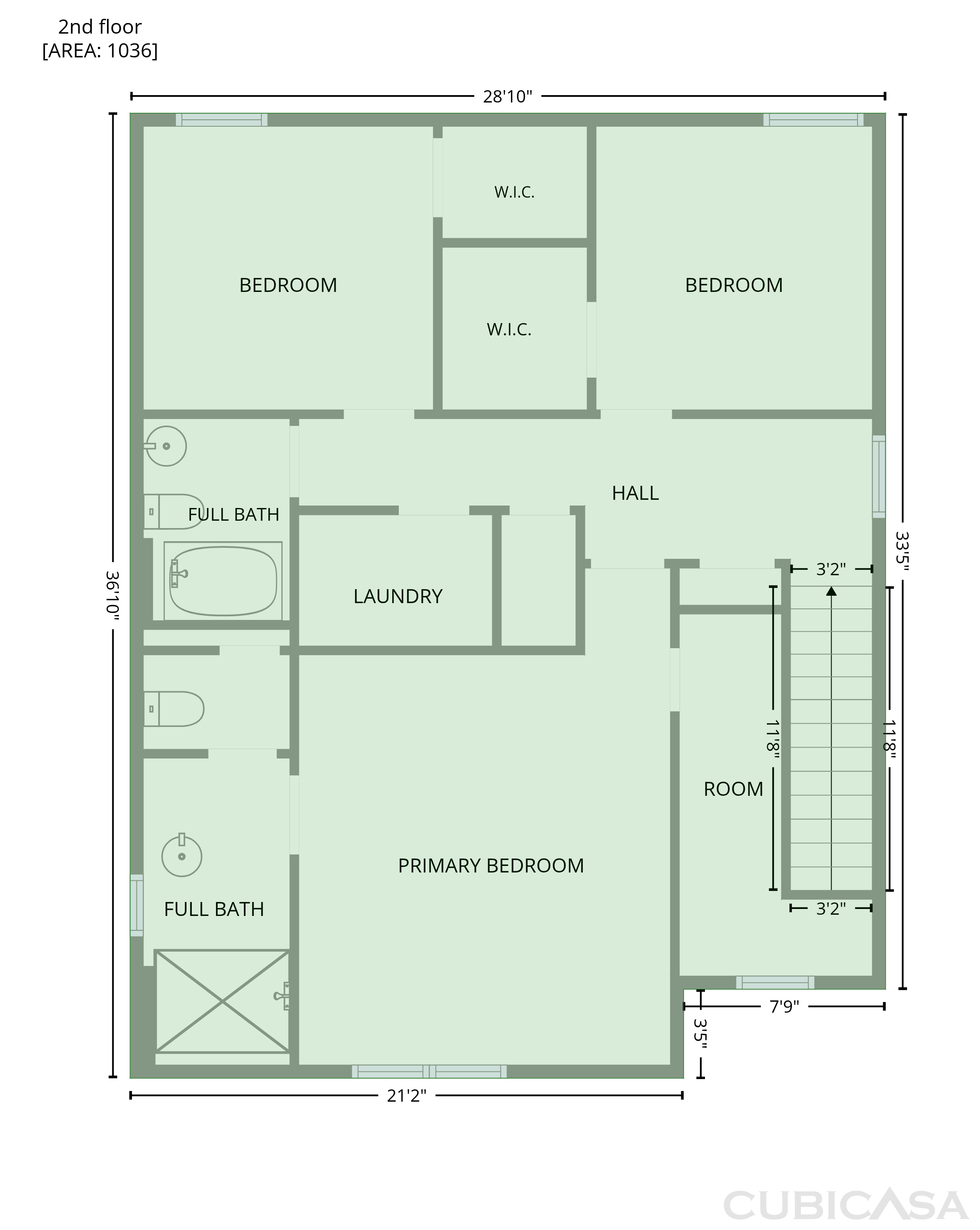 Second Floor of 620 Spangler Ln, Ashland City, TN