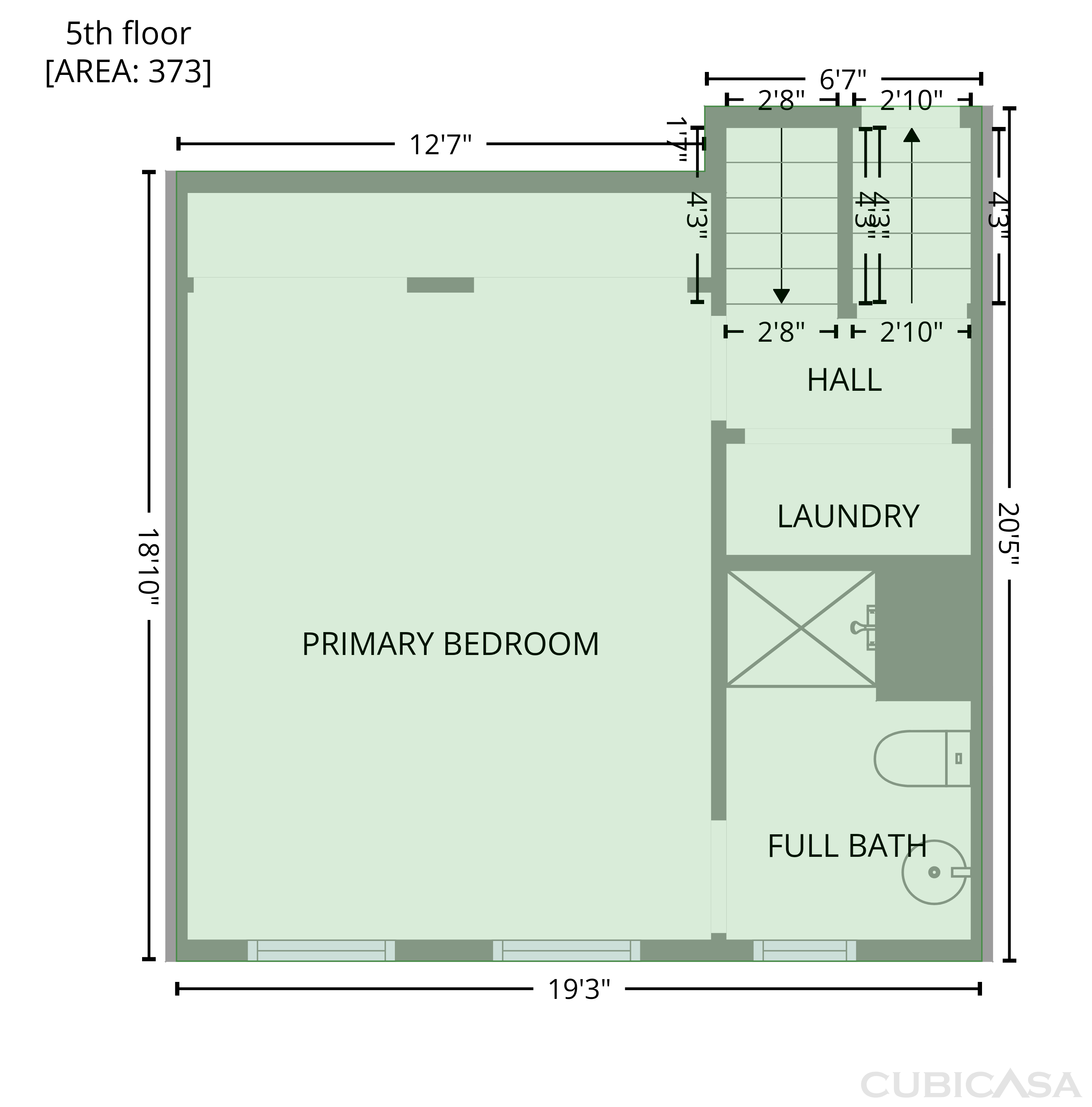 Floor 5 of 7579 Chrisland Cv, Falls Church, VA