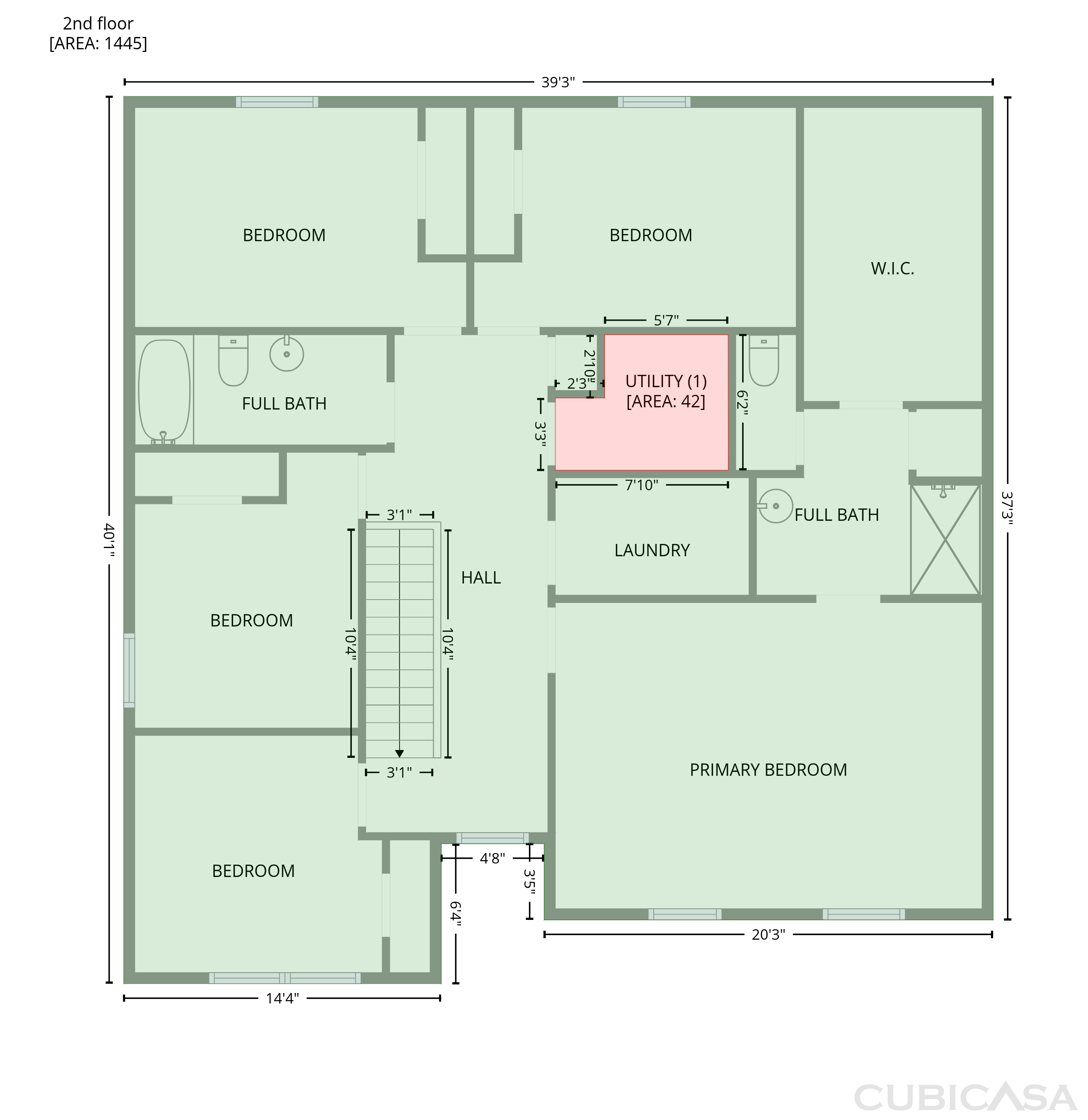 Second Floor of 317 Genoa Rd, Commercial Point, OH