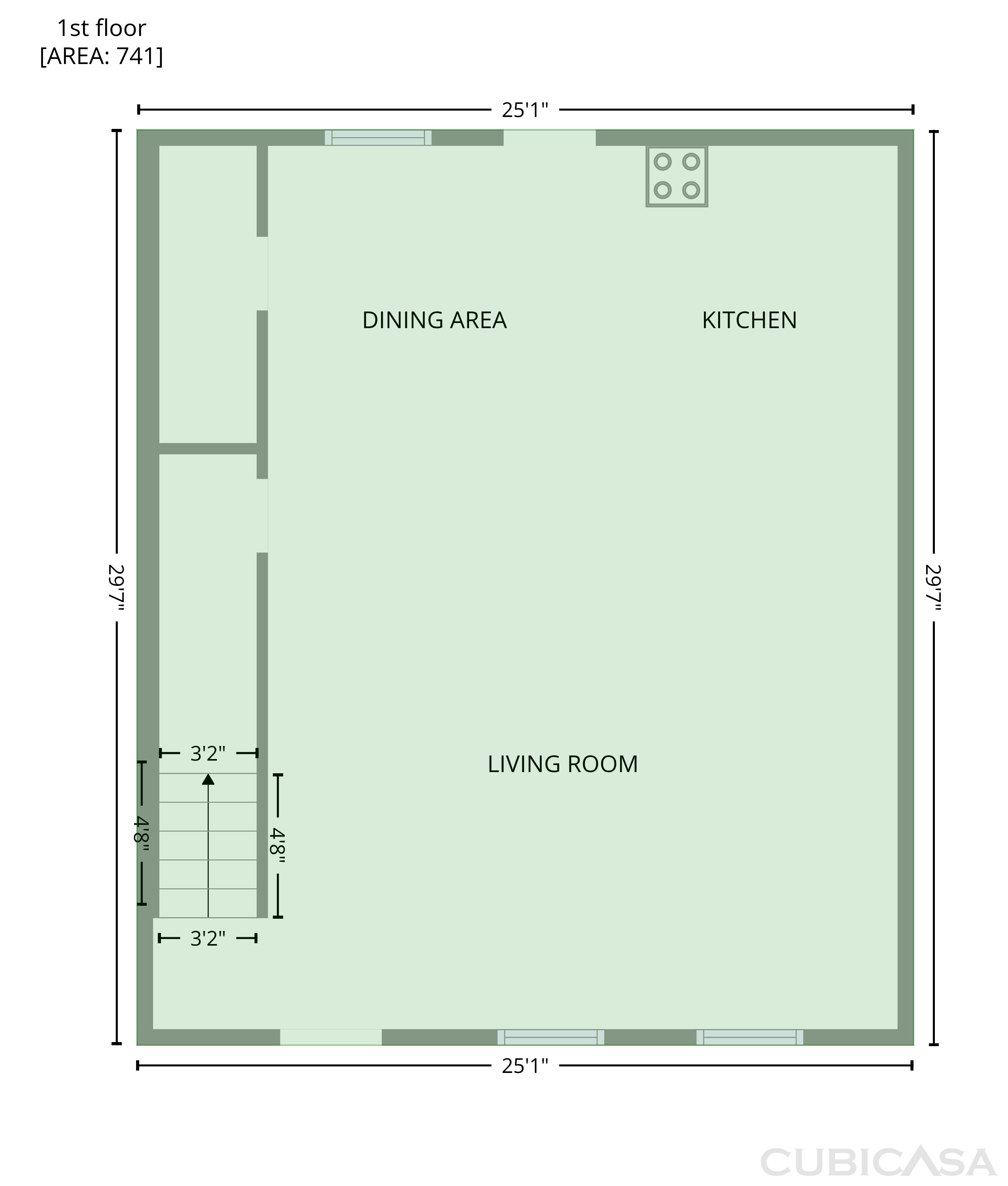 Main Floor of 210 Expedition Way, San Antonio, TX