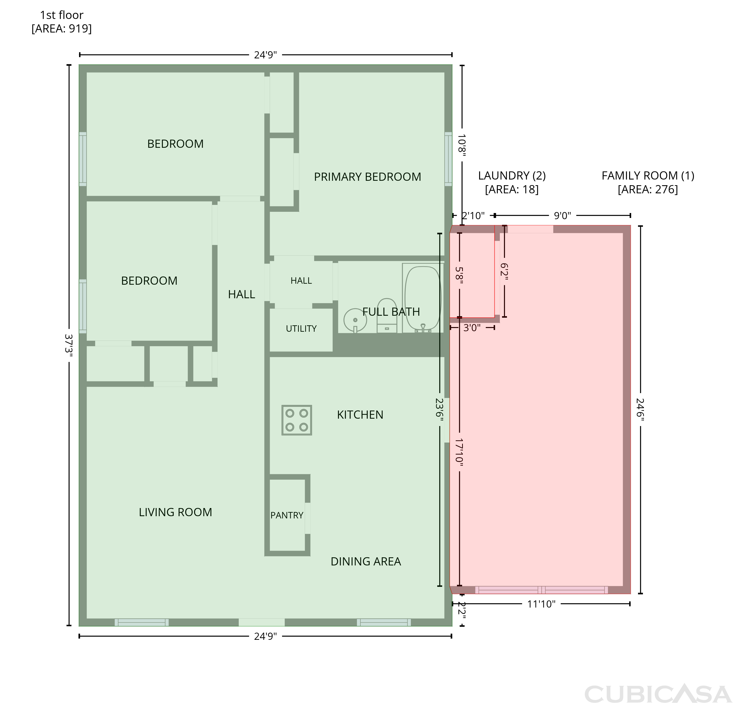 Main Floor of 4268 Texas College Dr, Dallas, TX