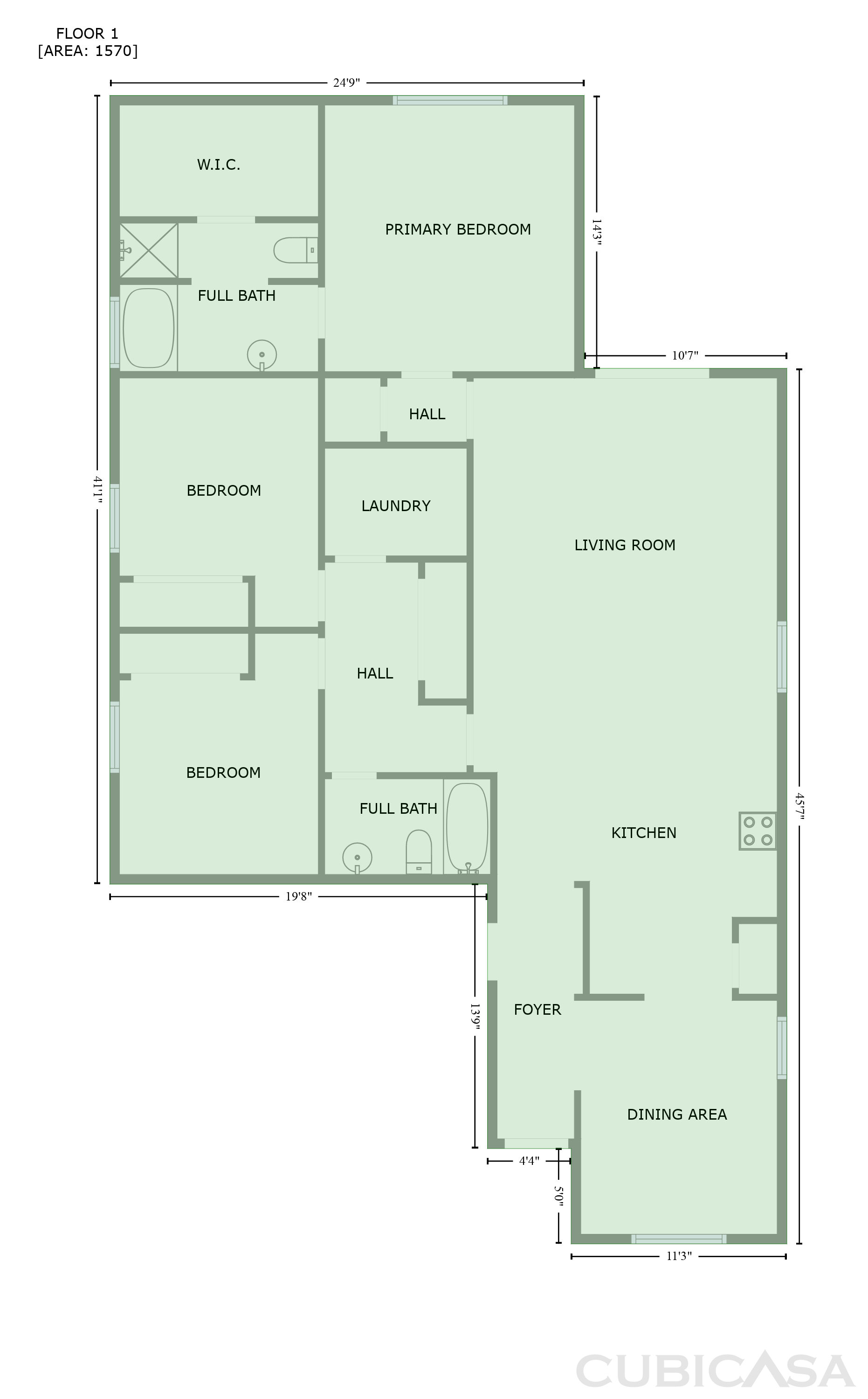 Main Floor of 42549 W Monteverde Dr, Maricopa, AZ
