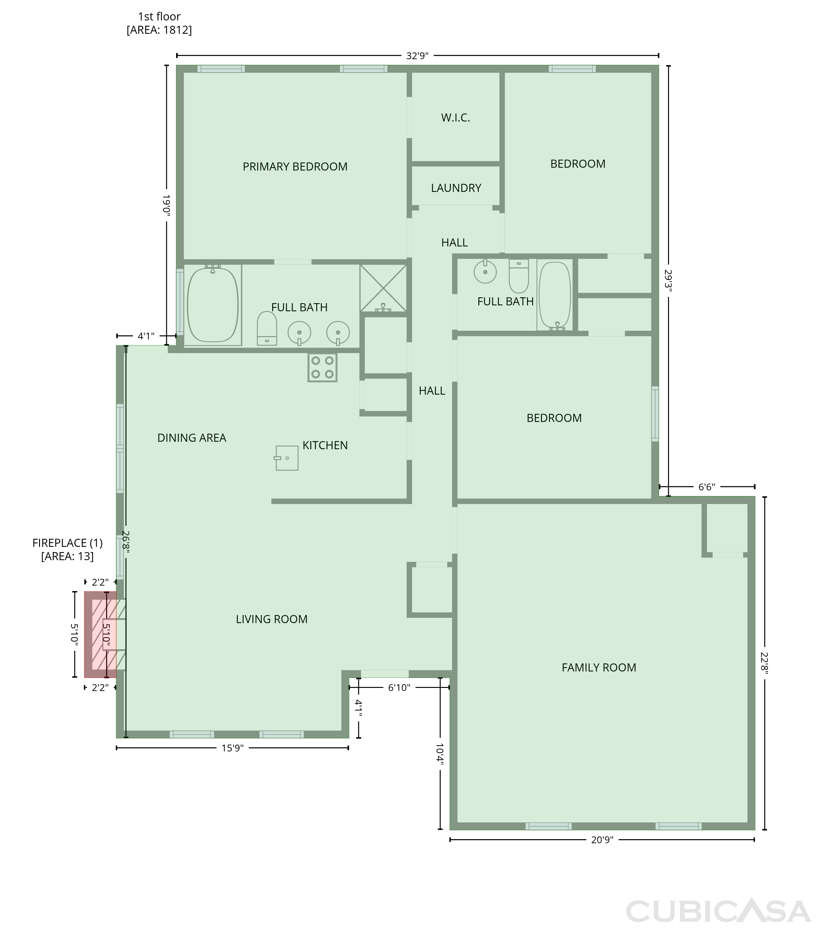 Main Floor of 12525 Panthersville Dr, Charlotte, NC