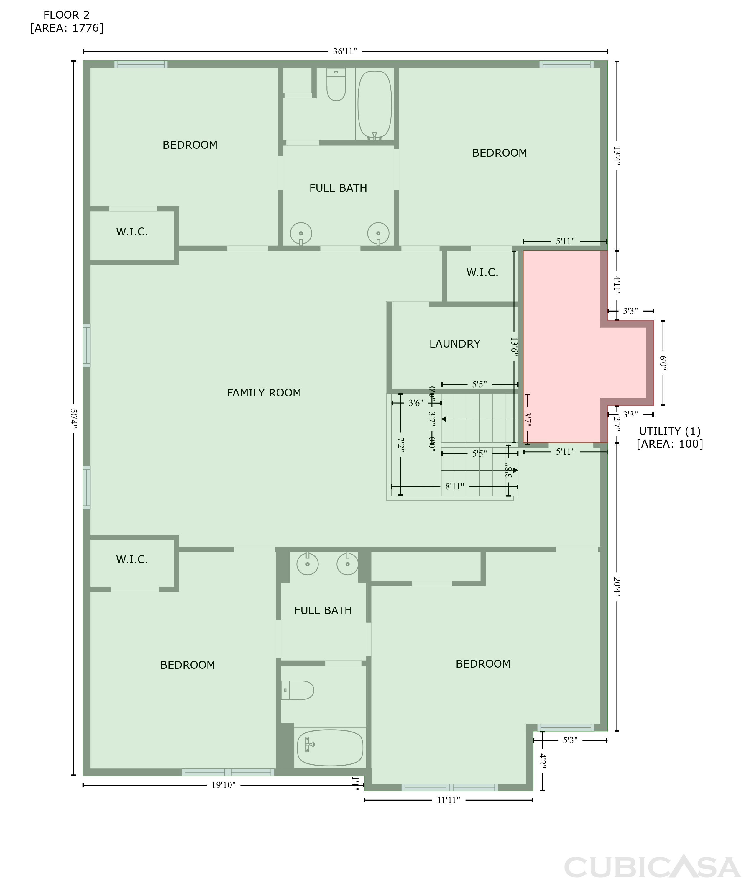Second Floor of 622 Madison Park Dr, Grayson, GA