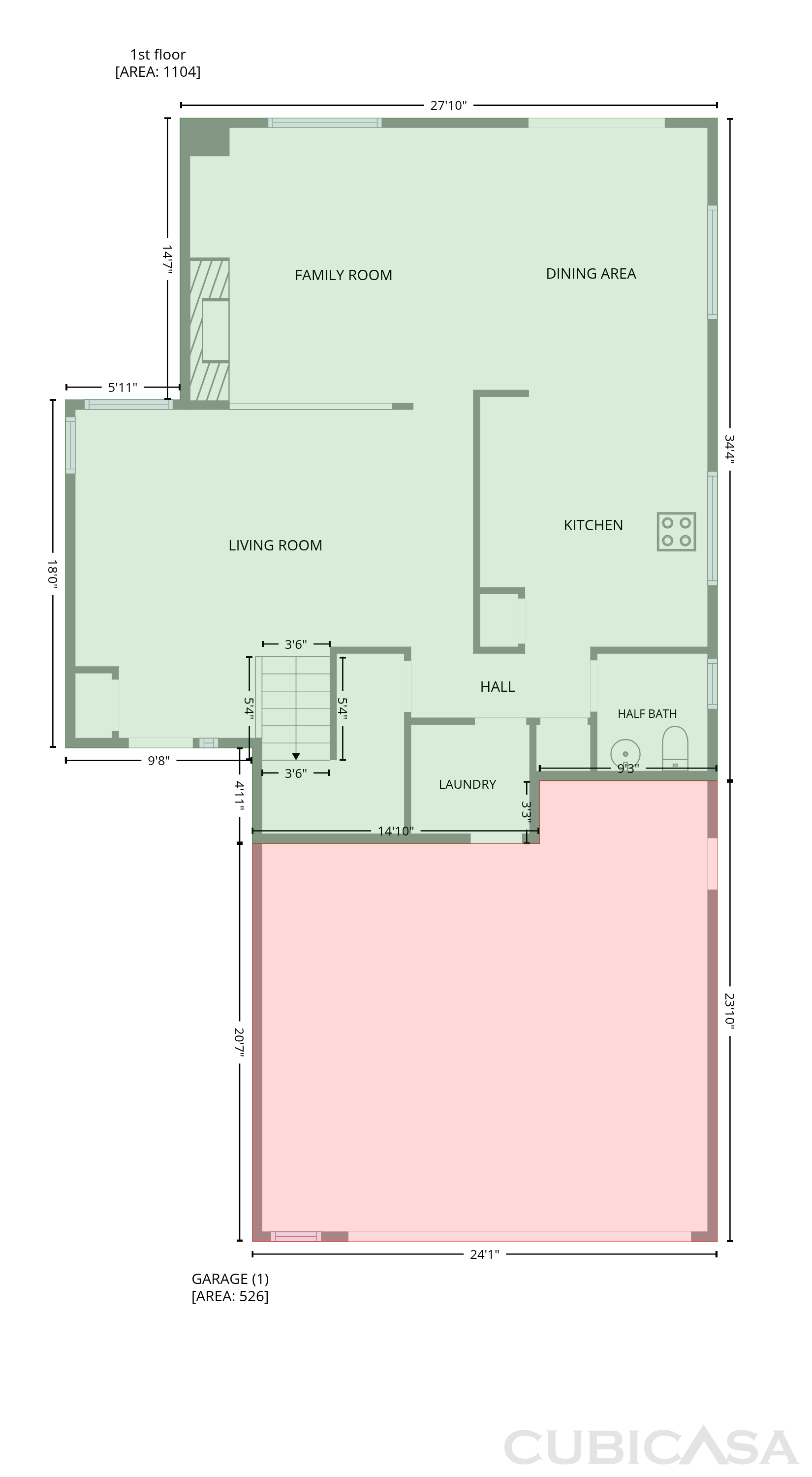Main Floor of 5706 W T Ryan Ln, Laveen, AZ