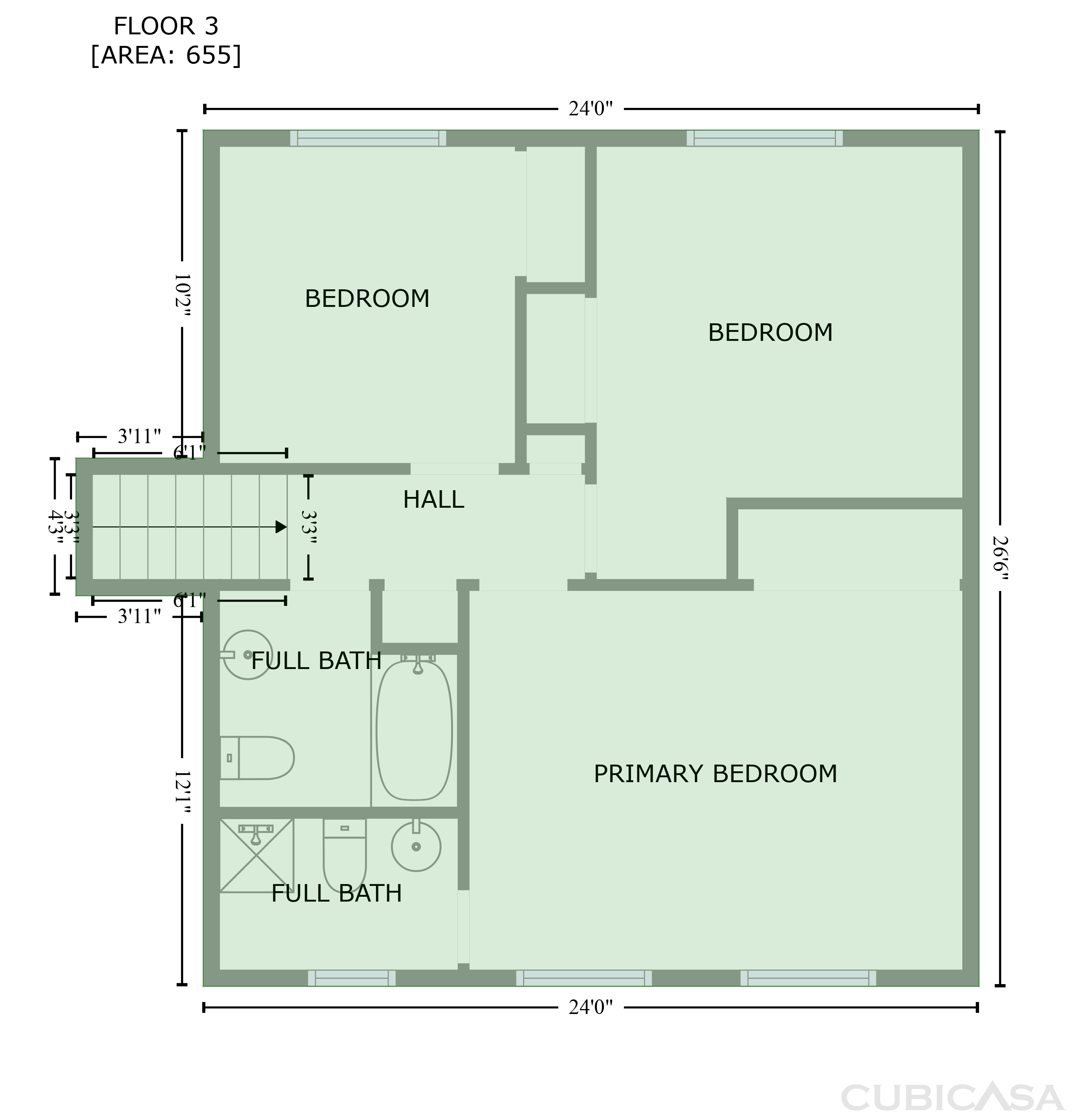 Third Floor of 5570 Whimsical Dr, Colorado Springs, CO