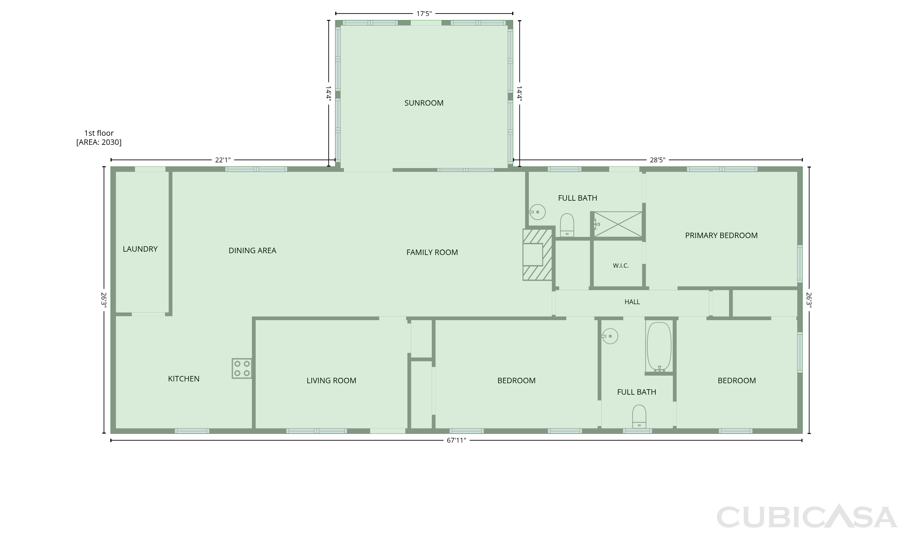 Main Floor of 2310 McEachern School Rd, Powder Springs, GA