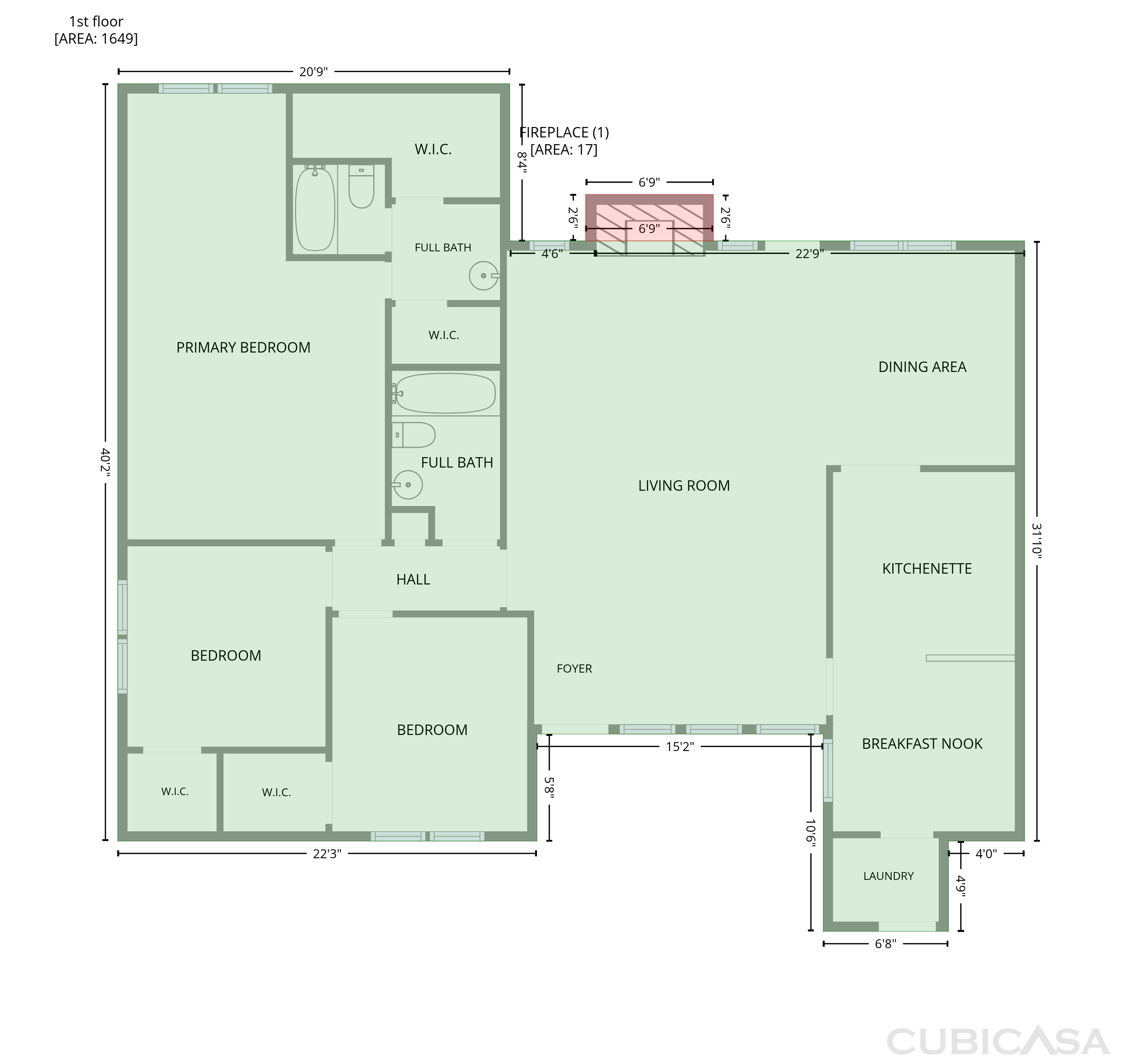 Main Floor of 1411 Cherry Springs Ct, Missouri City, TX