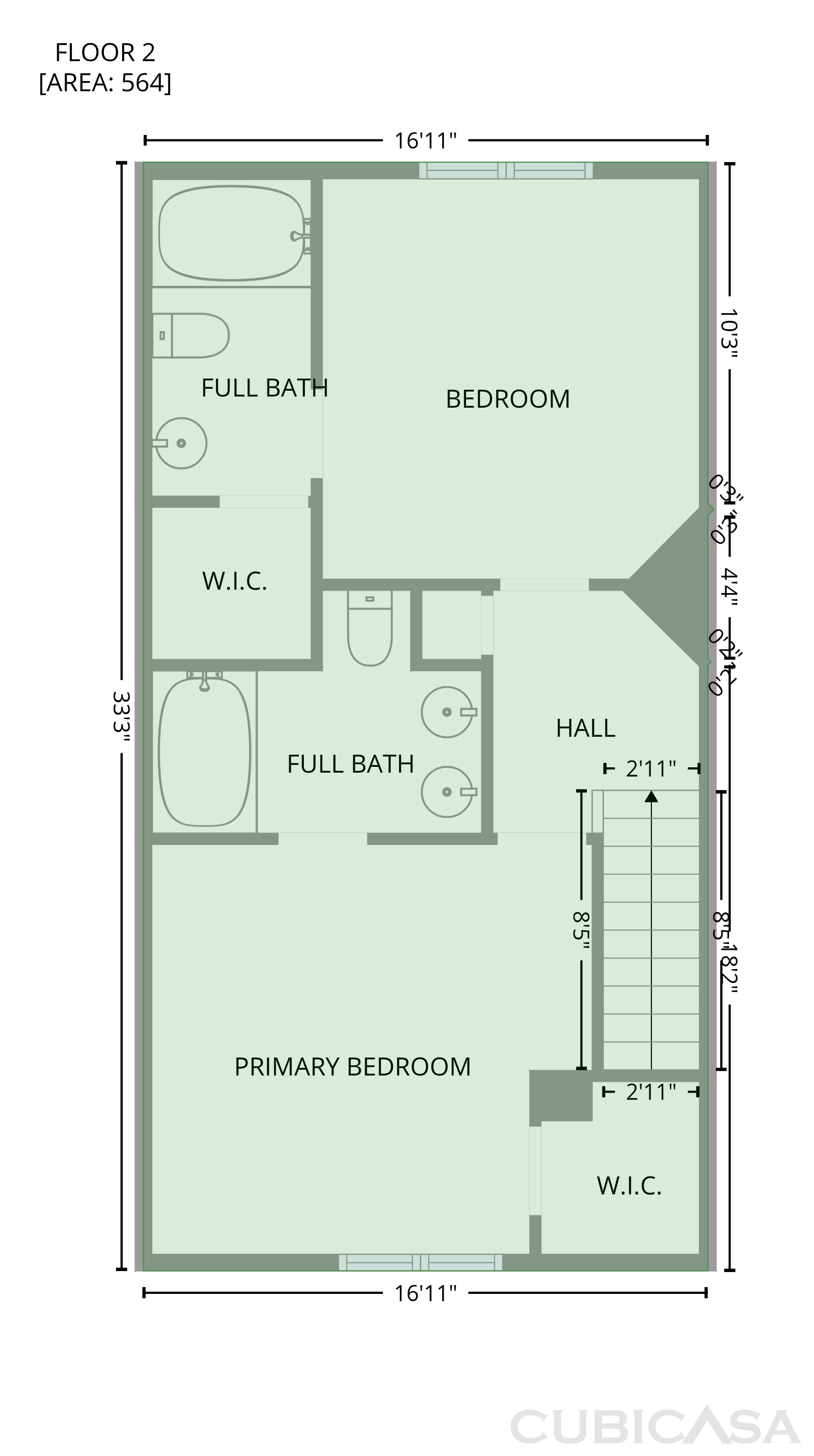 Third Floor of 9065 Cinnabay Dr, Charlotte, NC