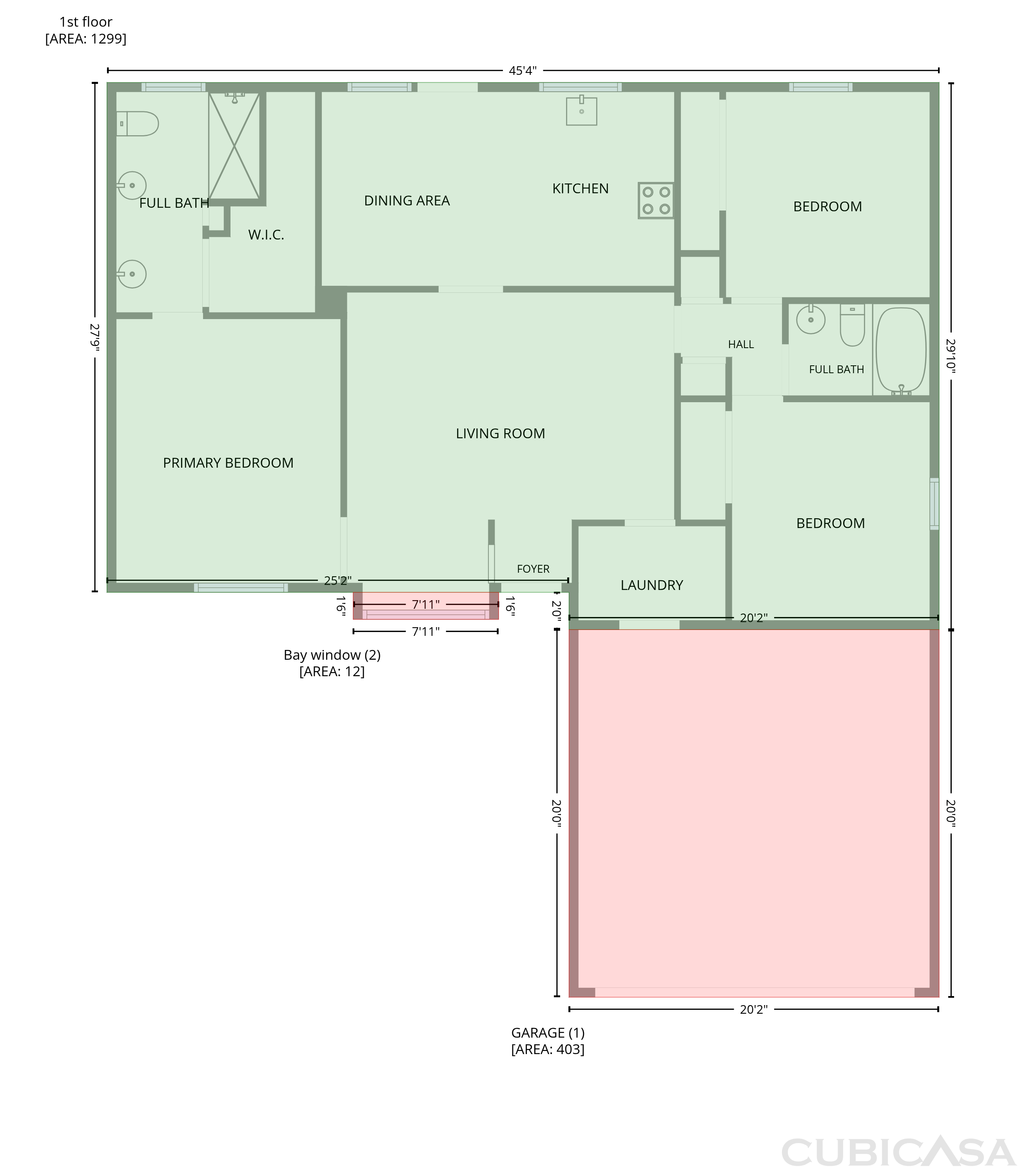 Main Floor of 2812 Beverly Dr, Denton, TX