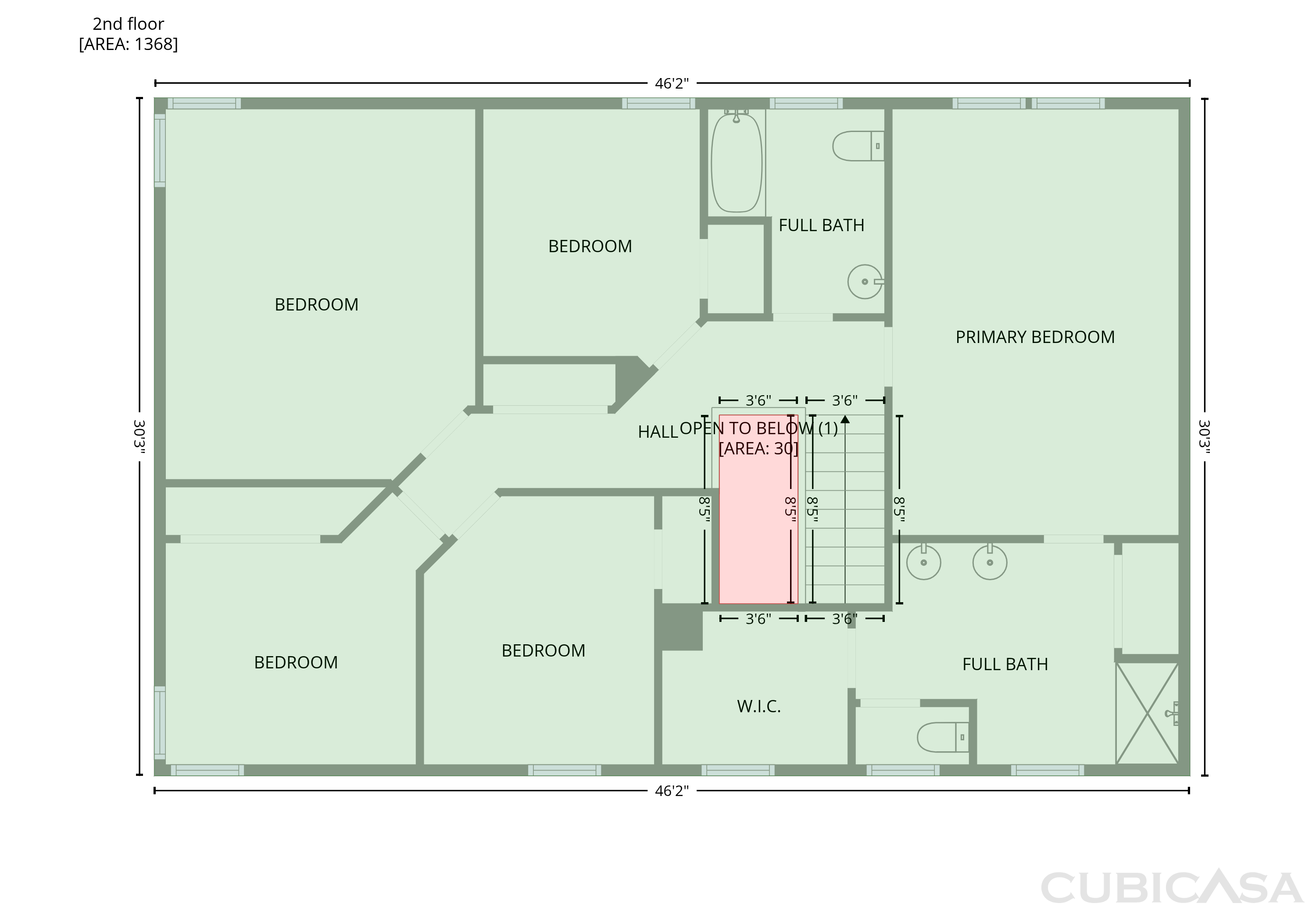 Second Floor of 10142 Sandcherry Ln, Indianapolis, IN