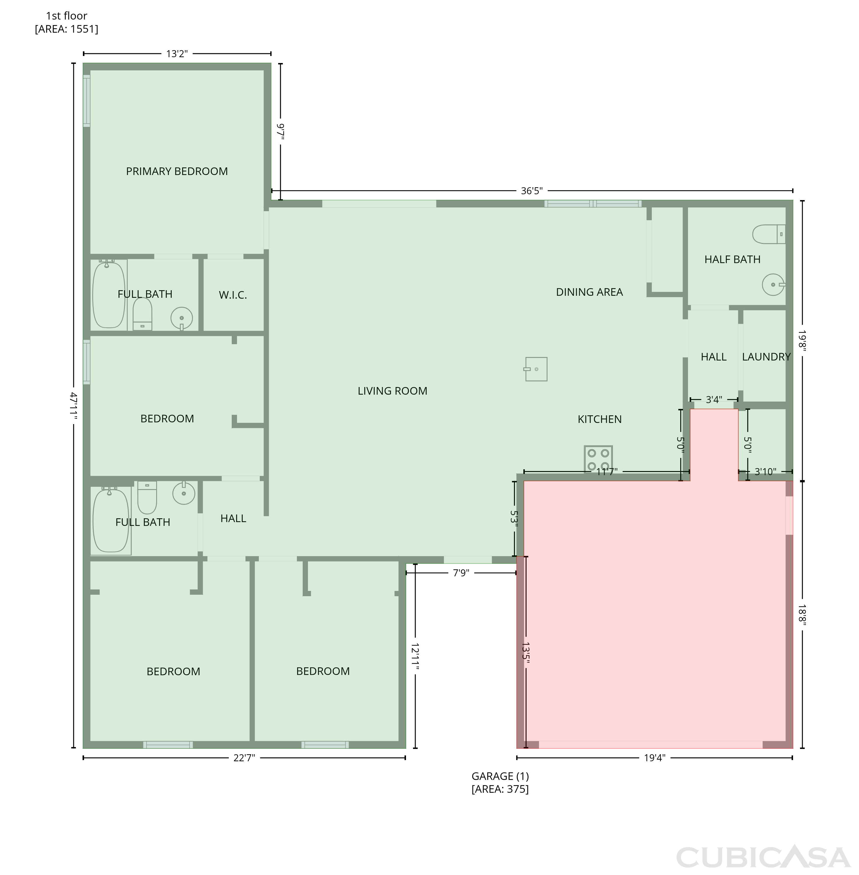 Main Floor of 1801 Missouri Ave, Saint Cloud, FL