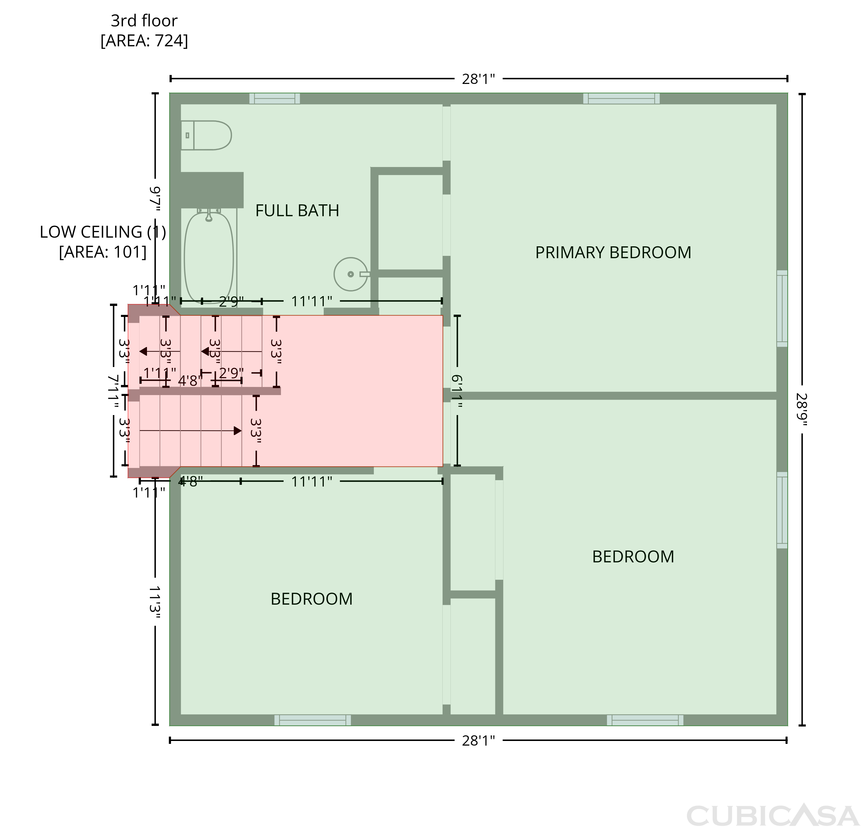 Floor 4 of 1600 Donora Ct, Henrico, VA