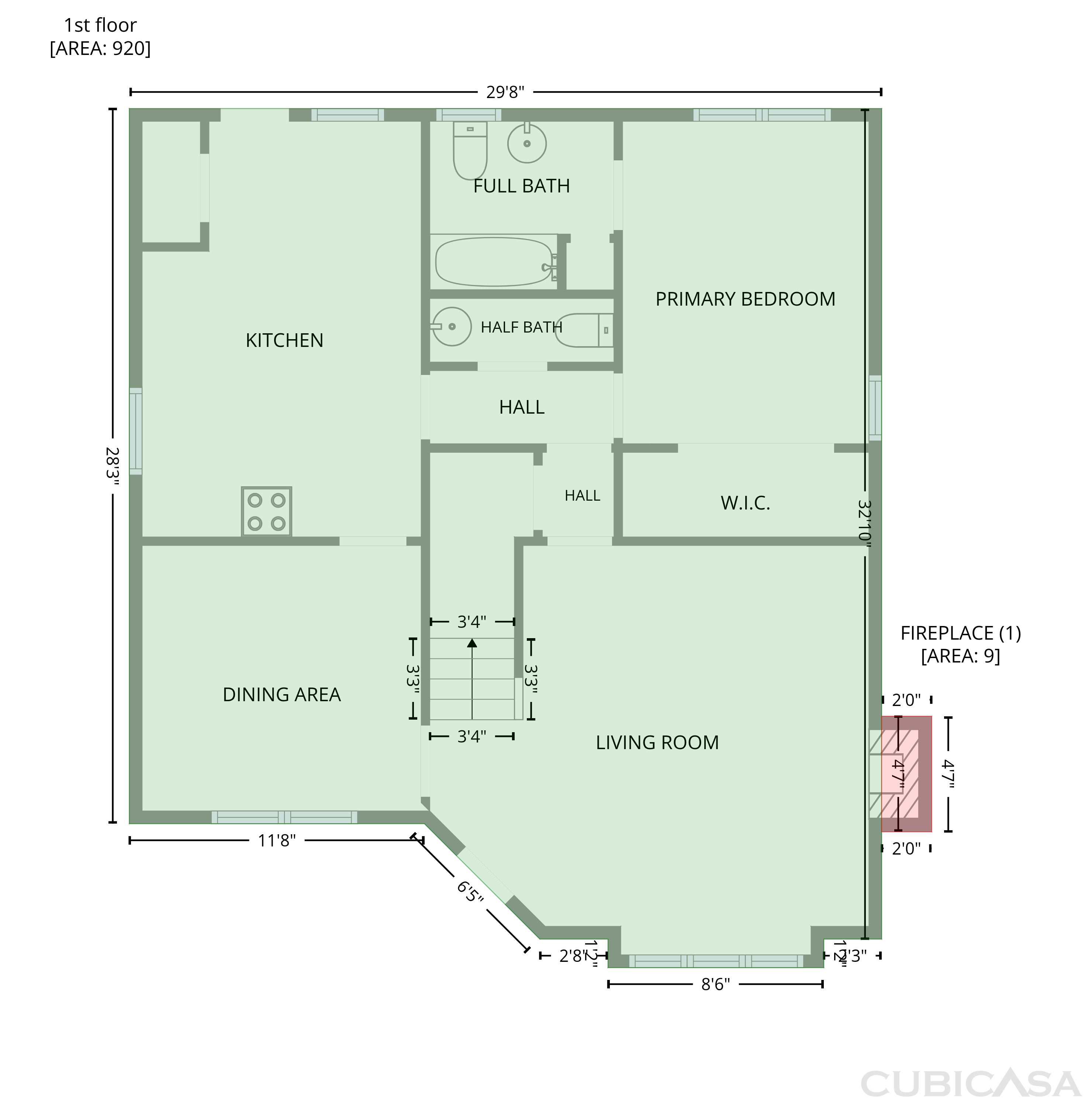 Main Floor of 2300 Ruddy Rd, Raleigh, NC