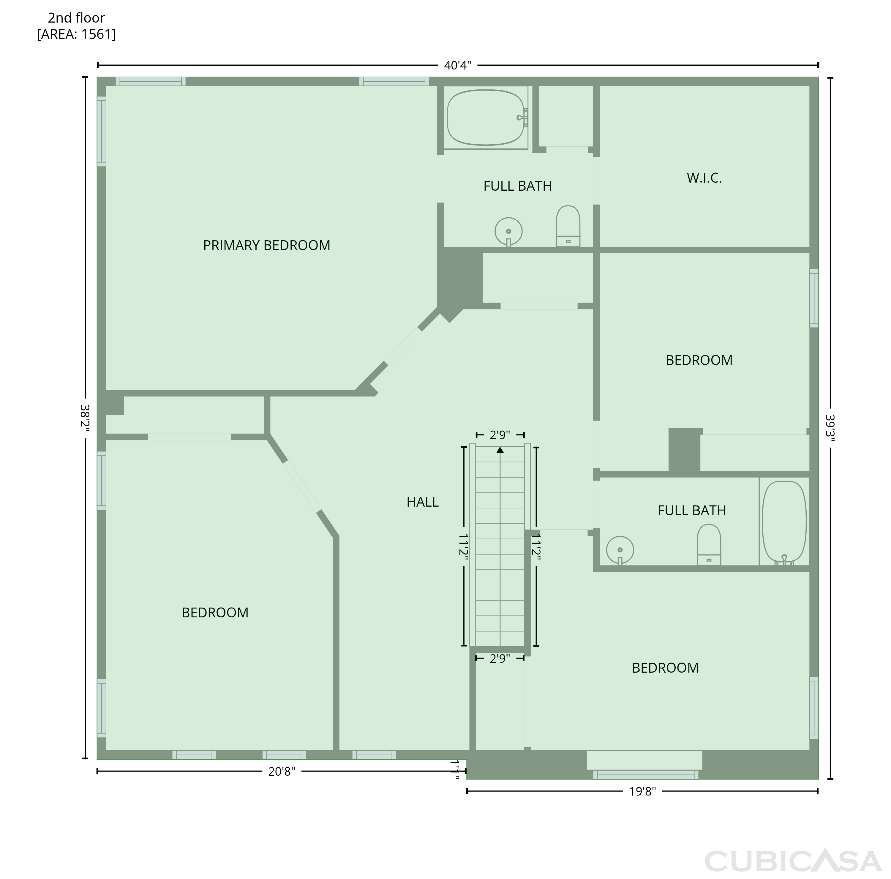 Second Floor of 1812 Devonridge Dr, Fuquay Varina, NC