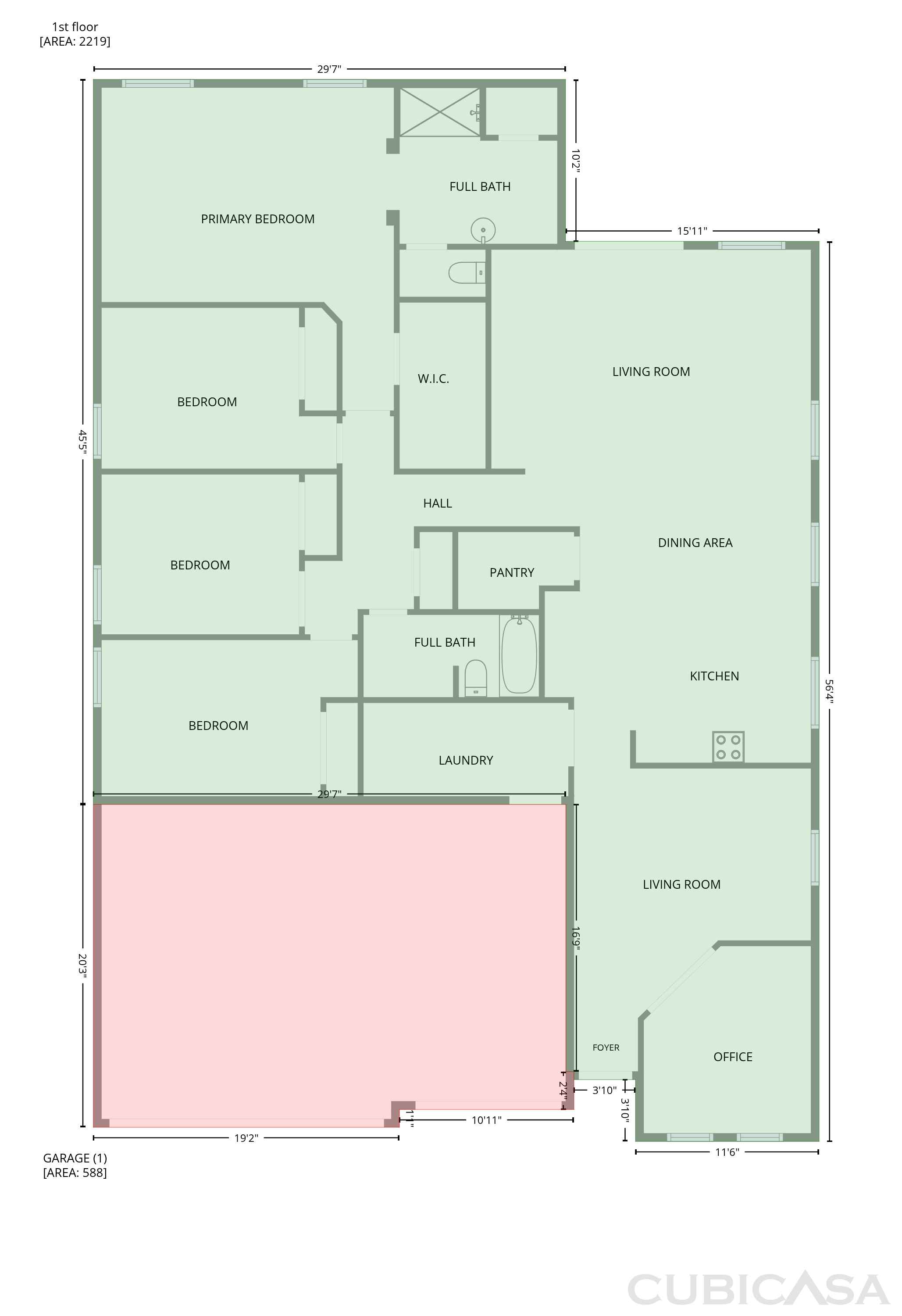 Main Floor of 6867 S Portugal Ave, Tucson, AZ