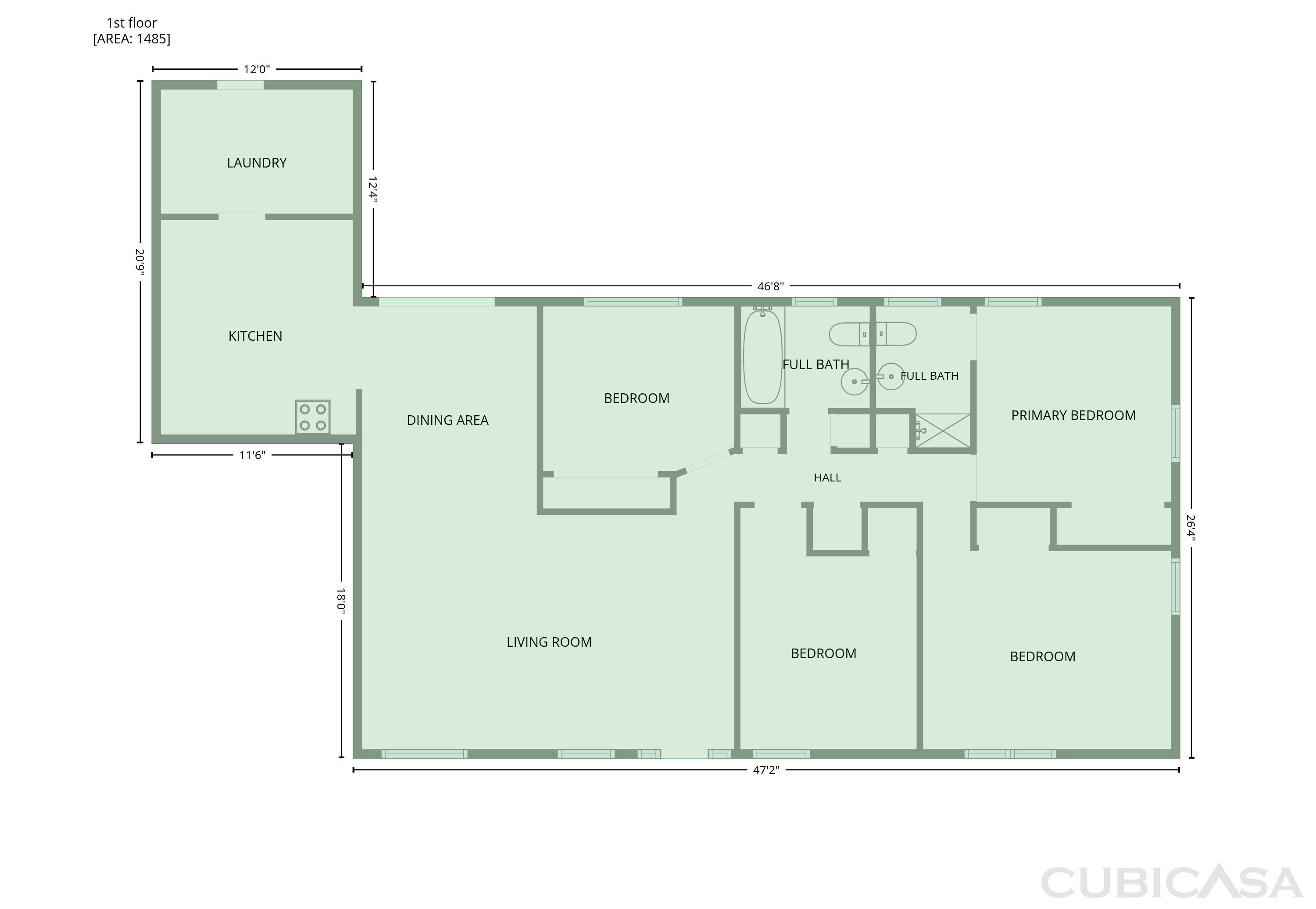 Main Floor of 1034 NE 31st Ave, Gainesville, FL