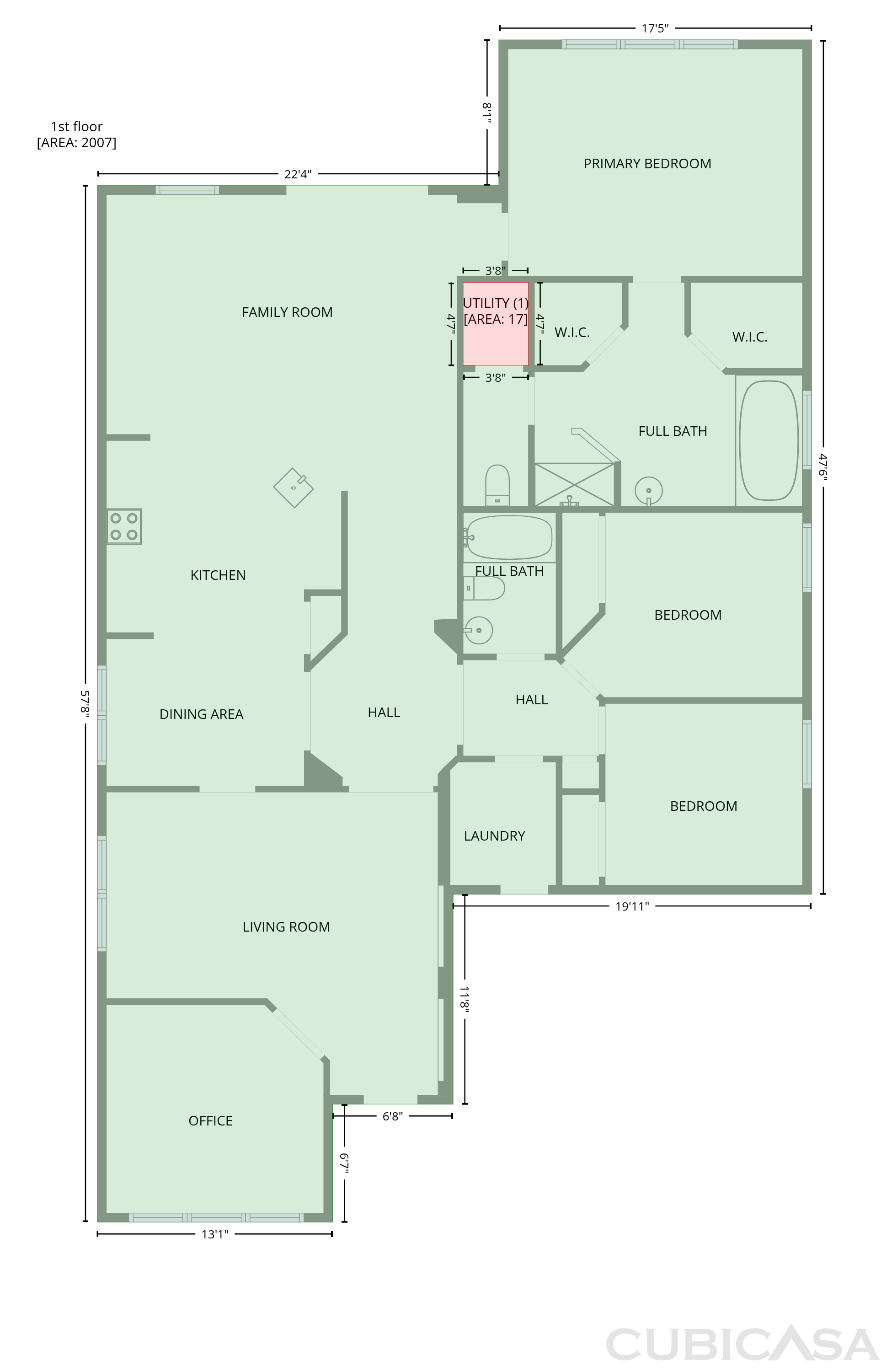 Main Floor of 790 Battersea Dr, Saint Augustine, FL