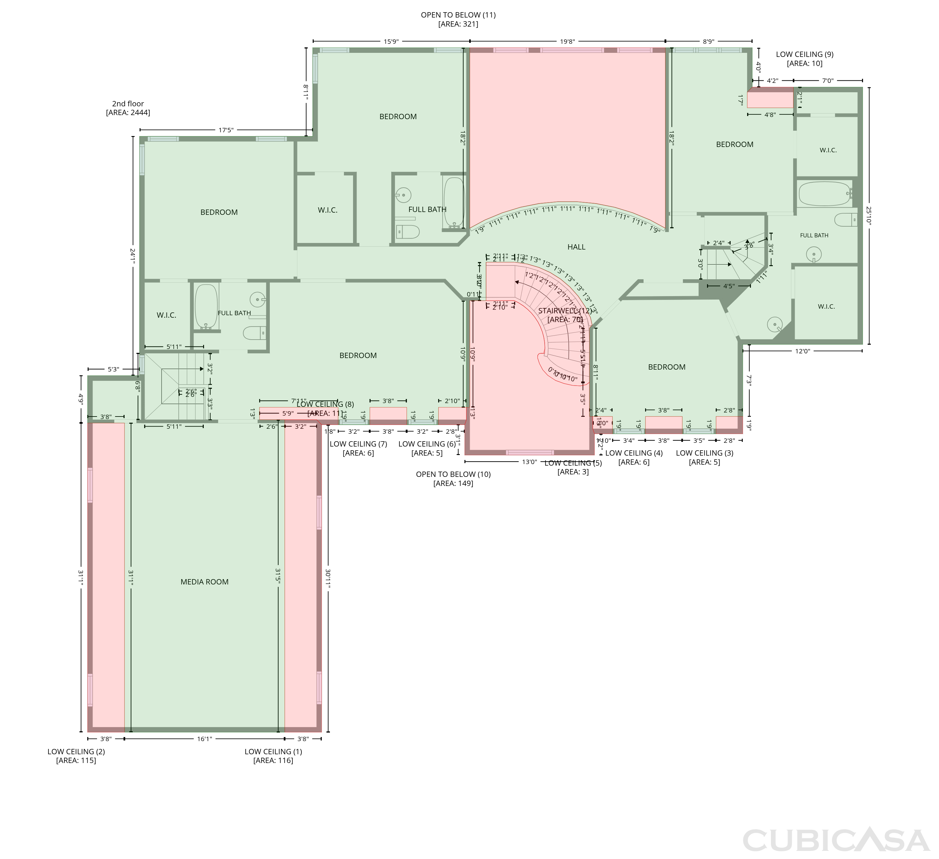 Second Floor of 2308 Wakefield Plantation Dr, Raleigh, NC