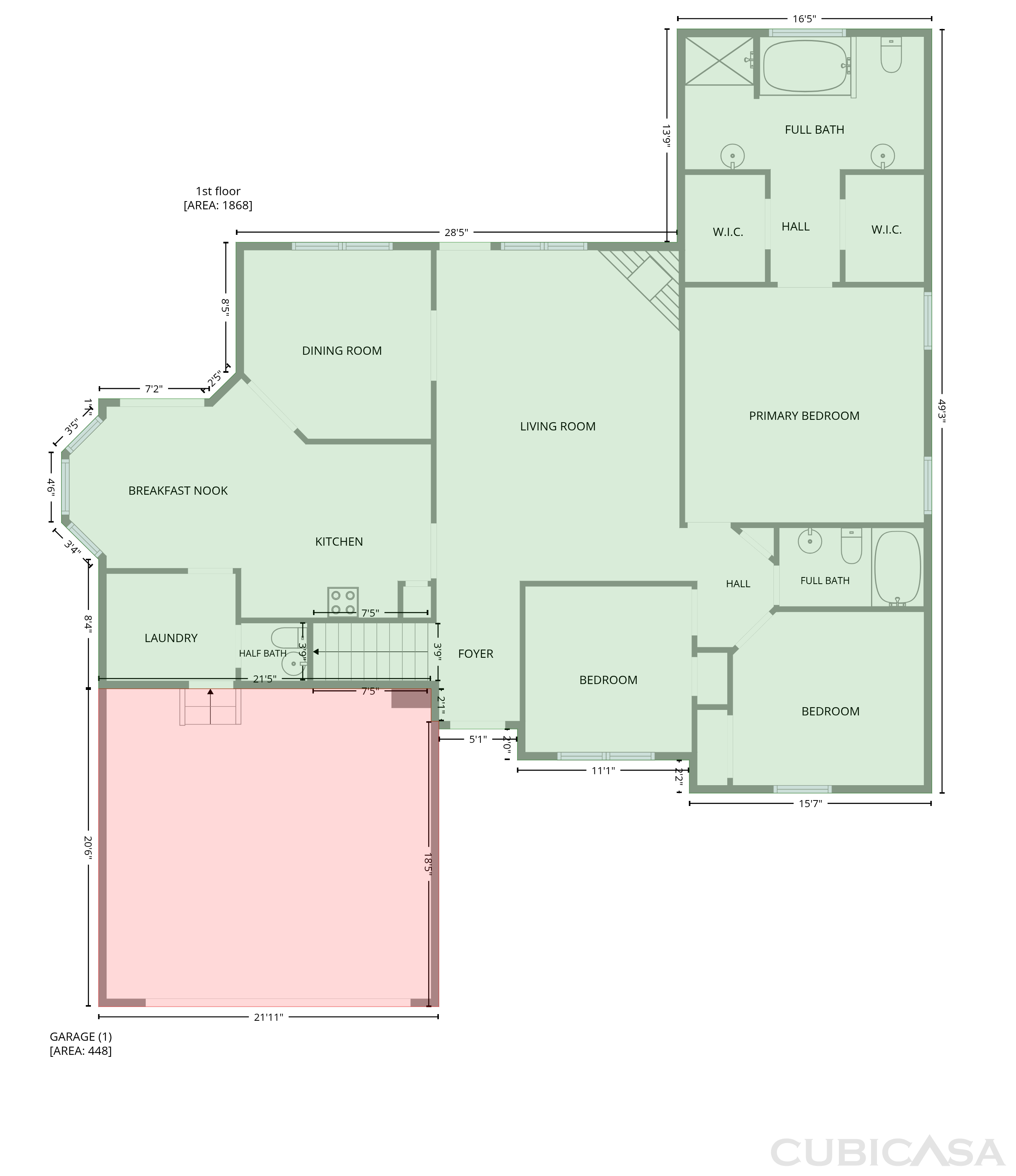 Main Floor of 235 White Cloud Trl, Murfreesboro, TN