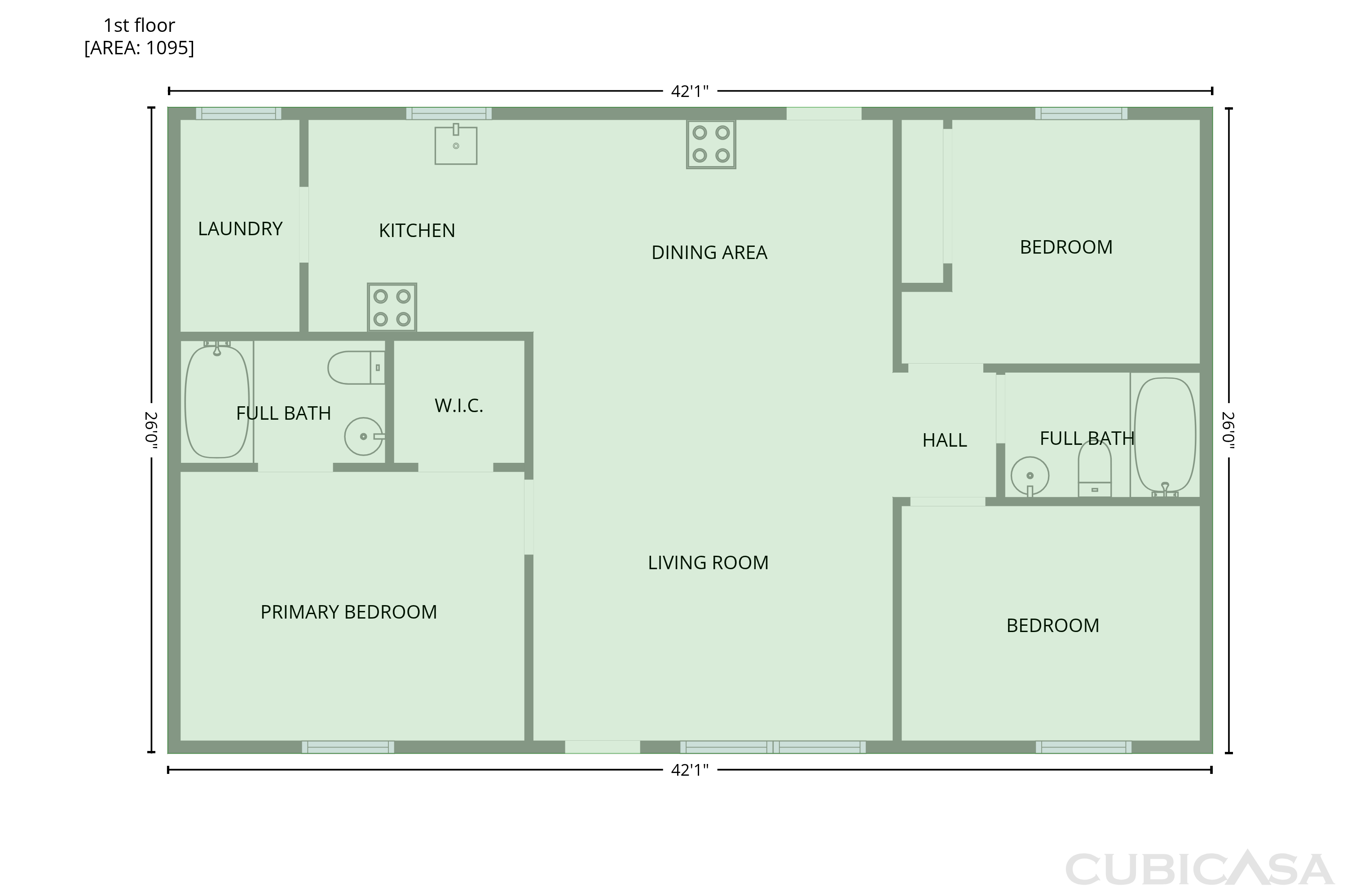 Main Floor of 252 Queener Ln, Caryville, TN