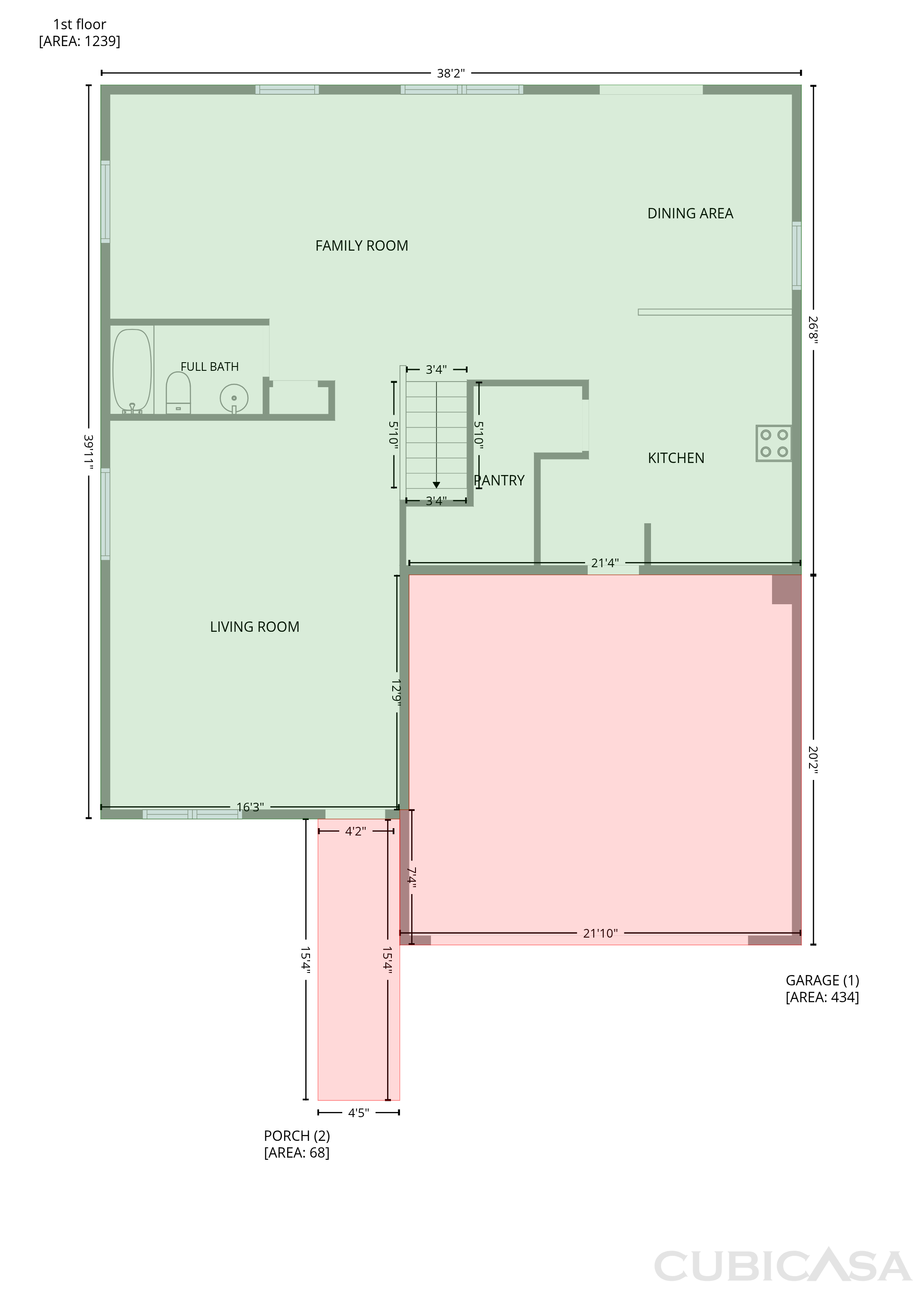 Main Floor of 936 E Crimm Rd, San Tan Valley, AZ