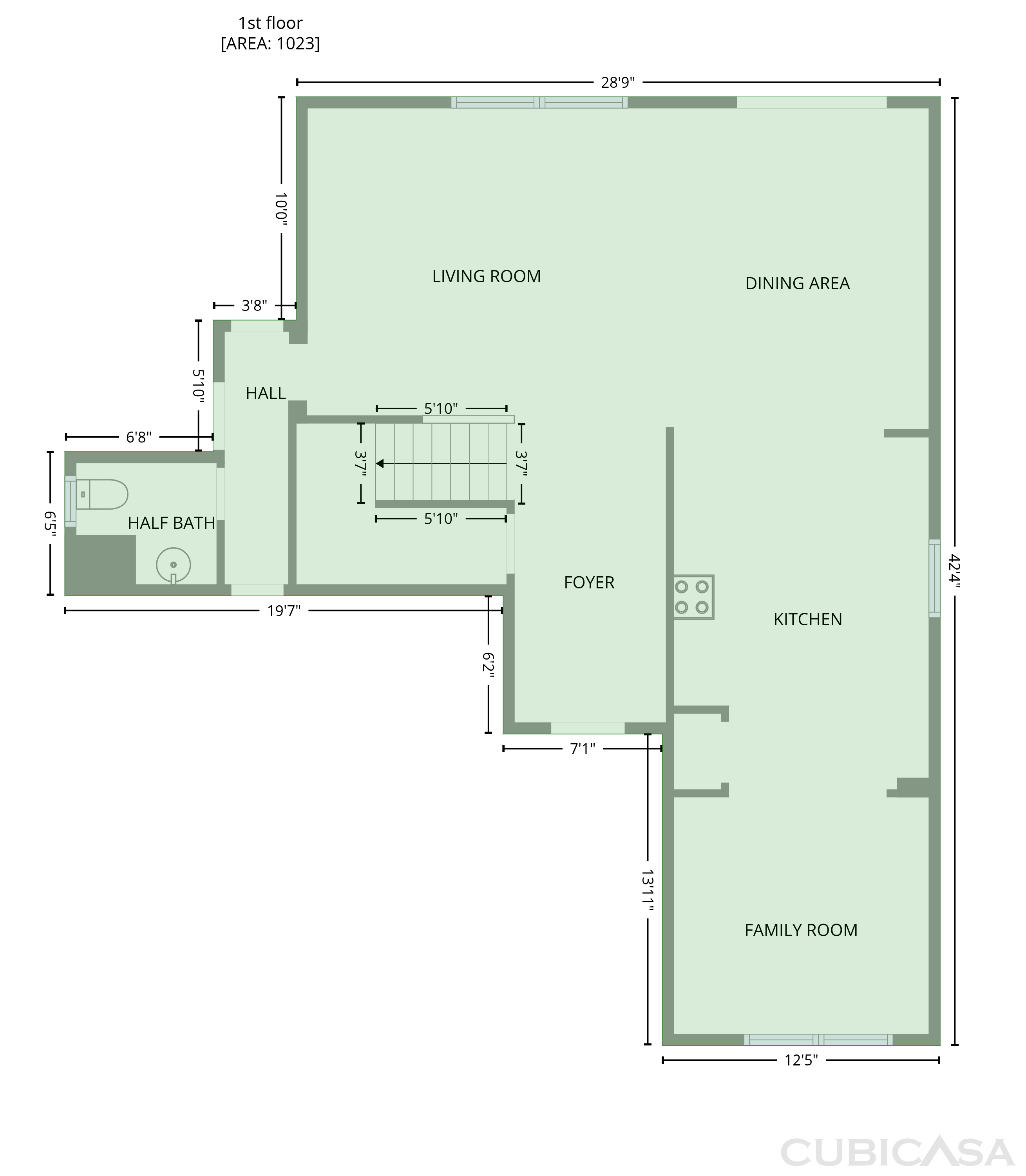 Main Floor of 59 Cane Garden Way, Saint Augustine, FL