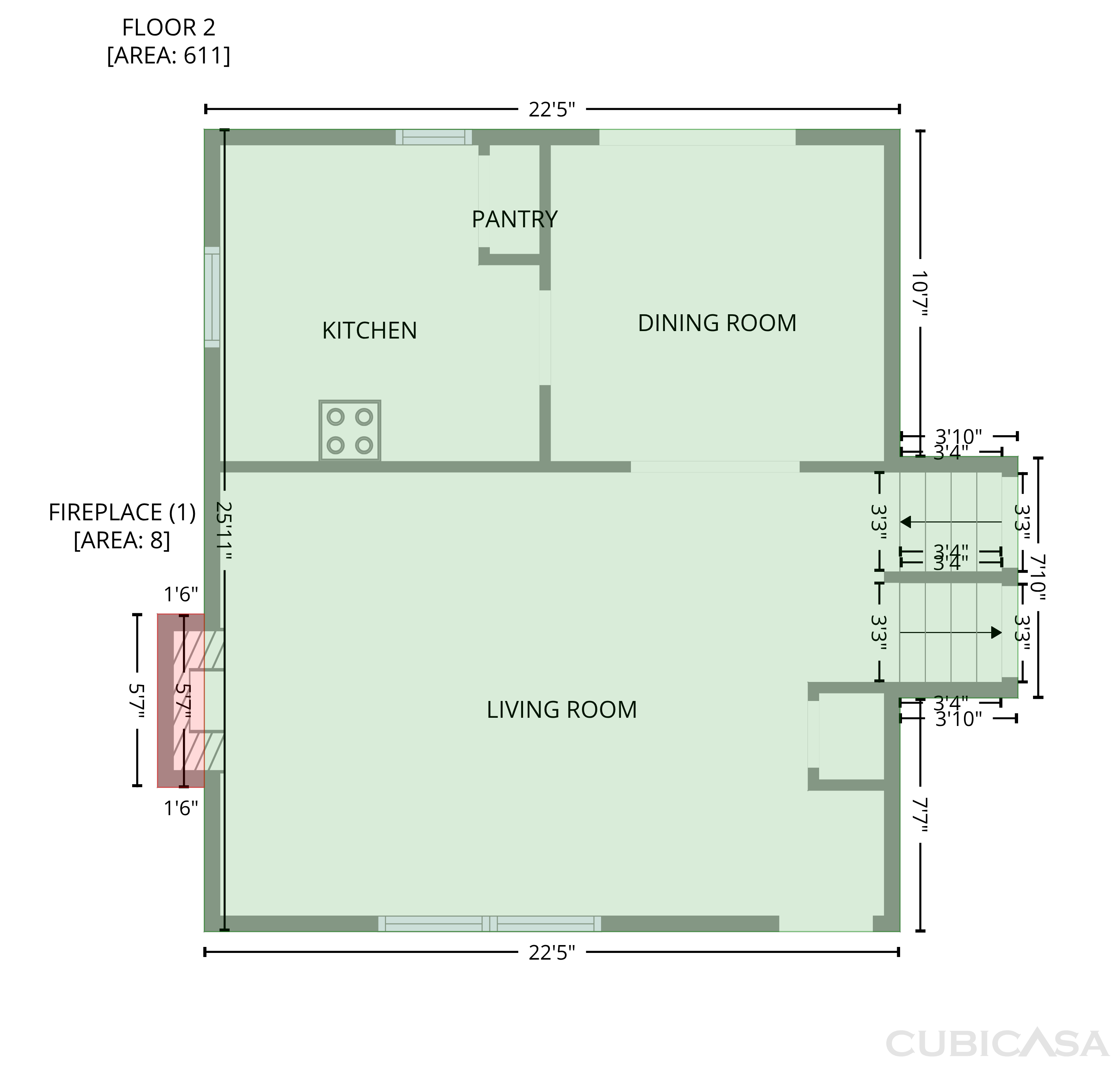 Second Floor of 48 Russell Rd, Lawrenceville, GA