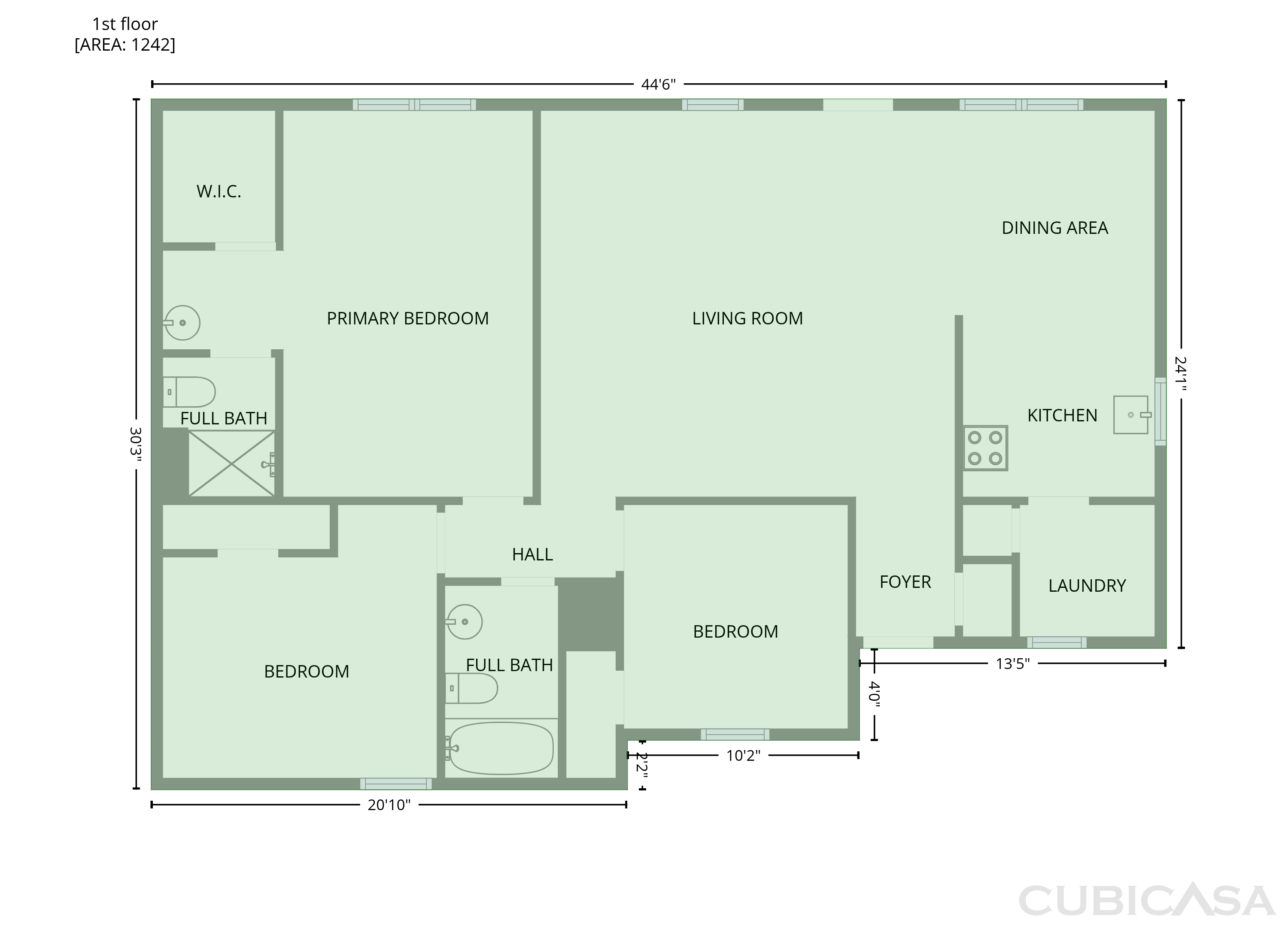 Main Floor of 127 Wagon Trl, Willow Spring, NC