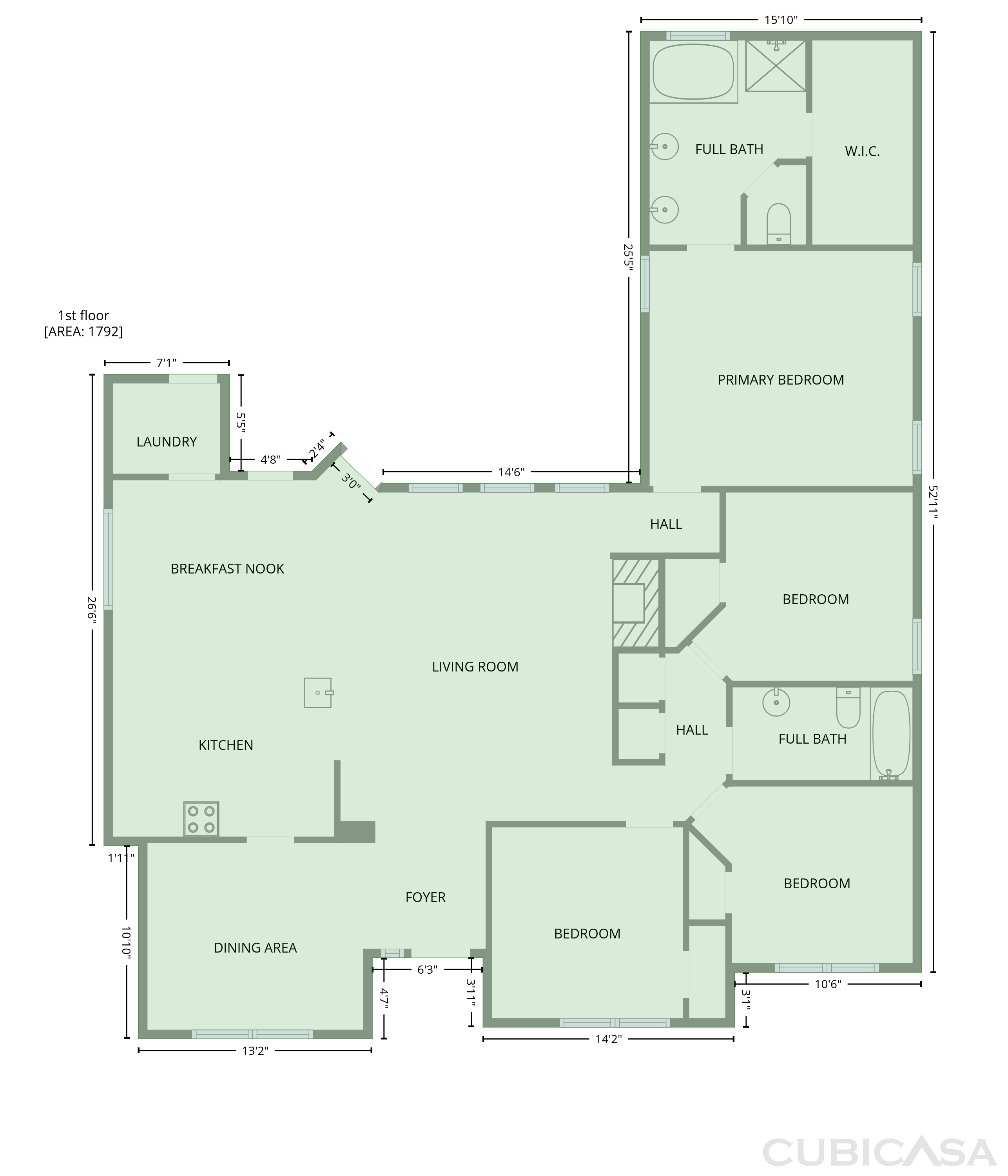 Main Floor of 6401 Marquett Dr, Rowlett, TX