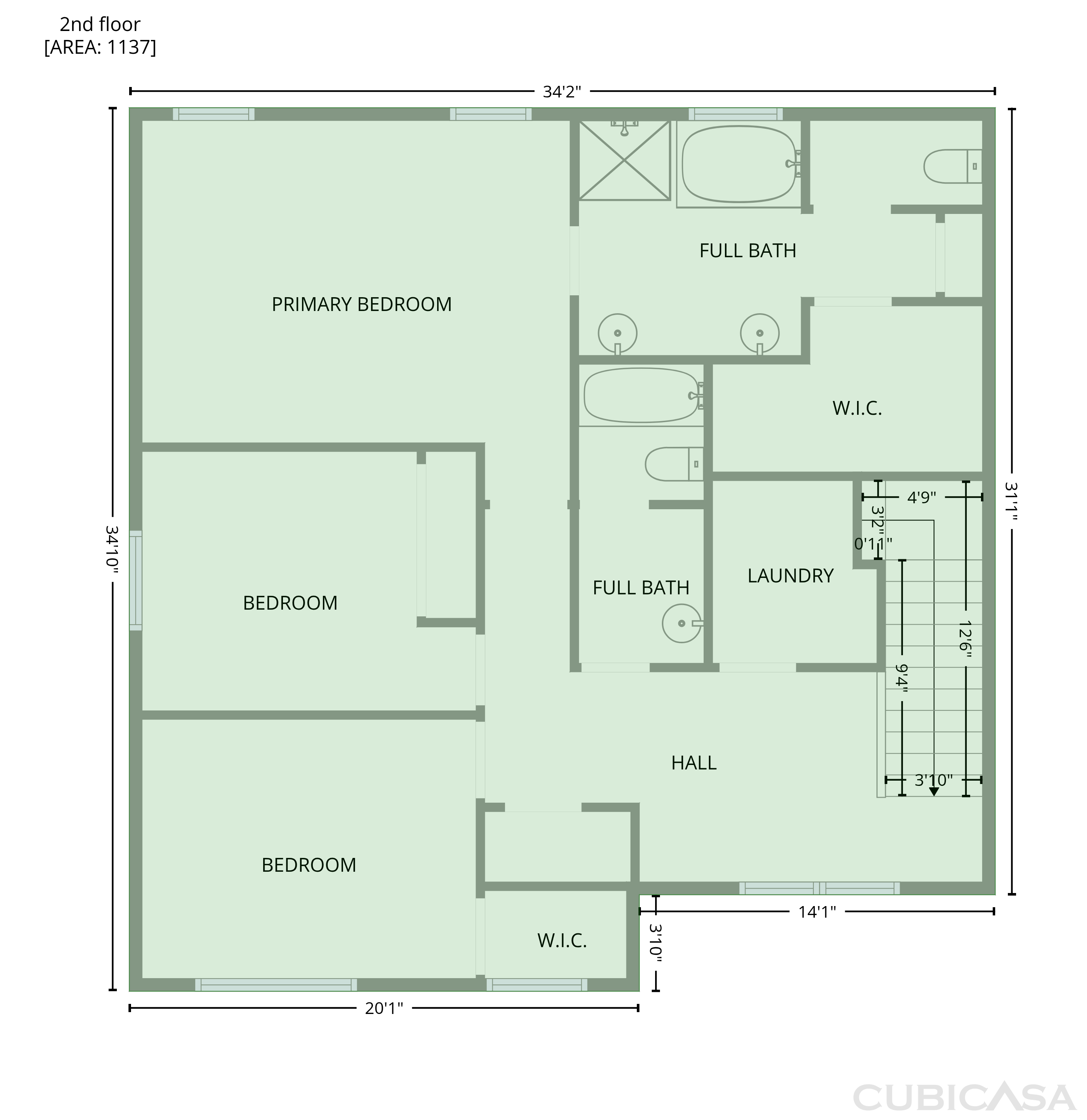 Second Floor of 100 Prescott Dr, Canton, GA
