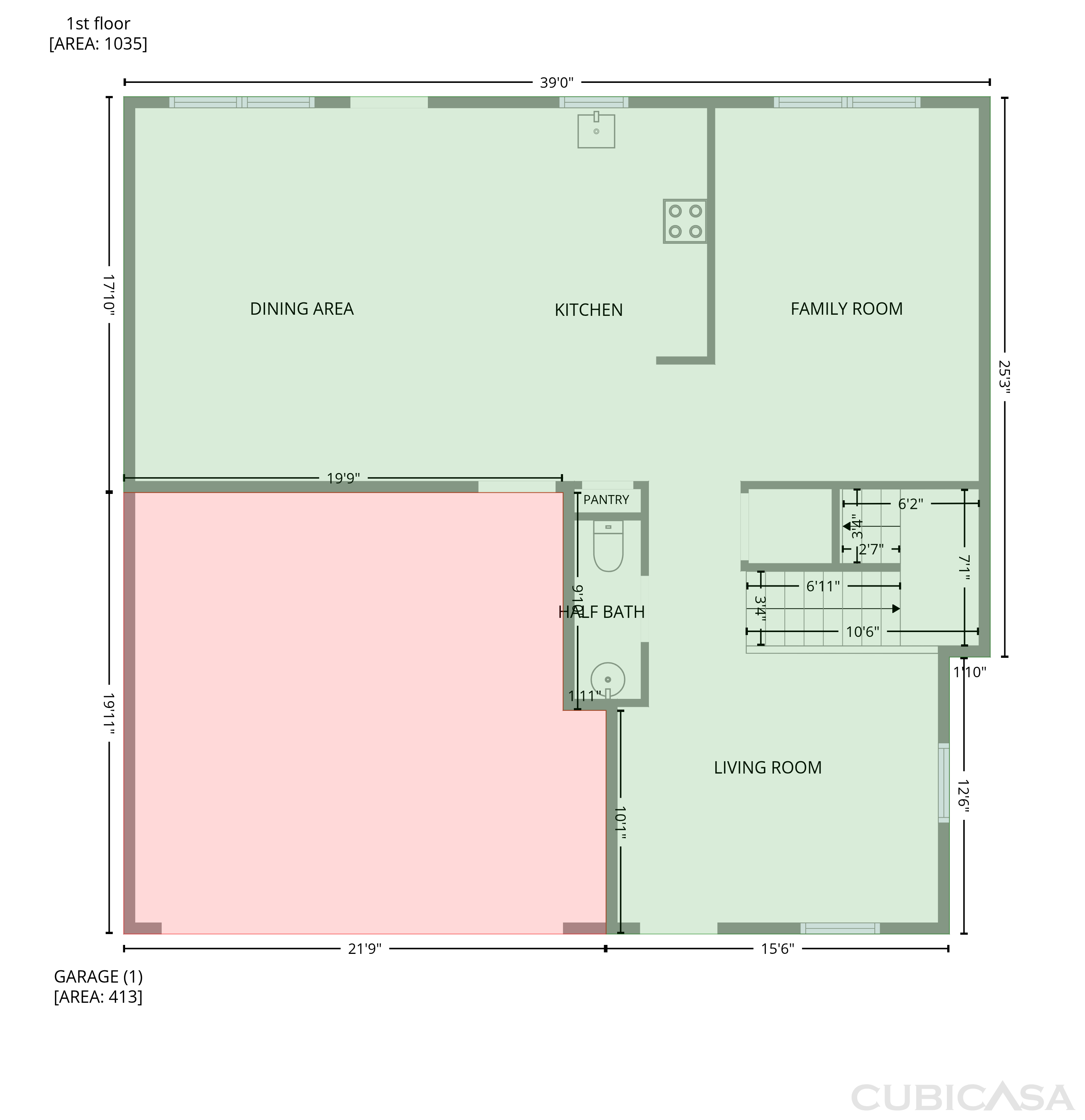 Main Floor of 13020 SW 221st St, Miami, FL