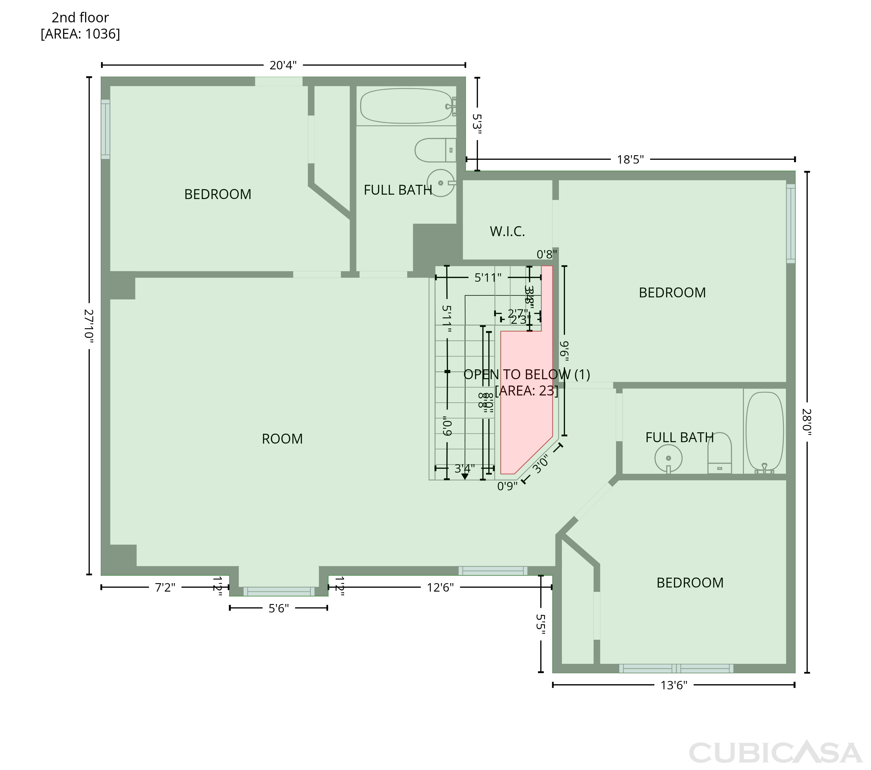 Second Floor of 895 Honey Locust Dr, Fate, TX