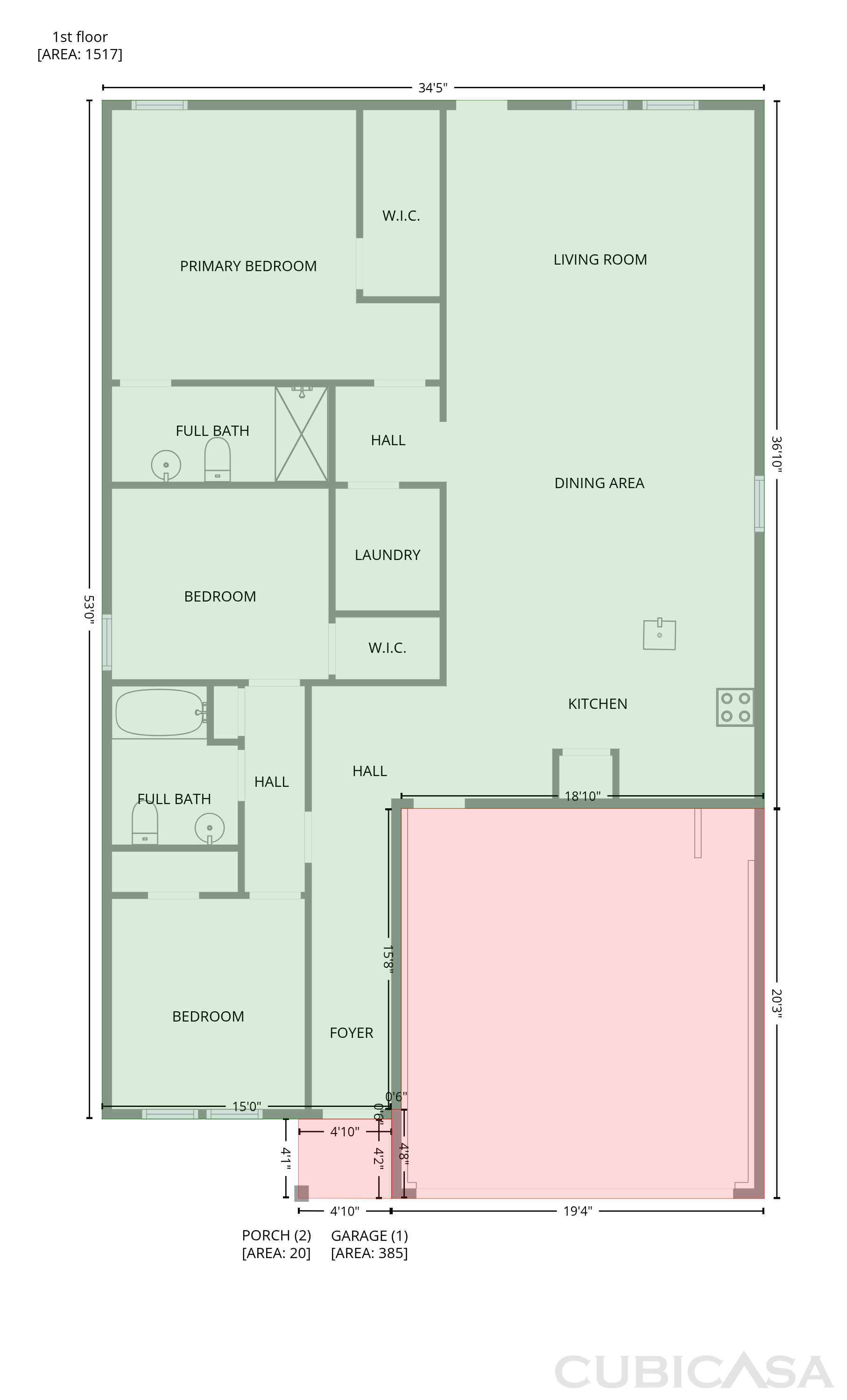 Main Floor of 3312 Glacier Blf, Kerrville, TX