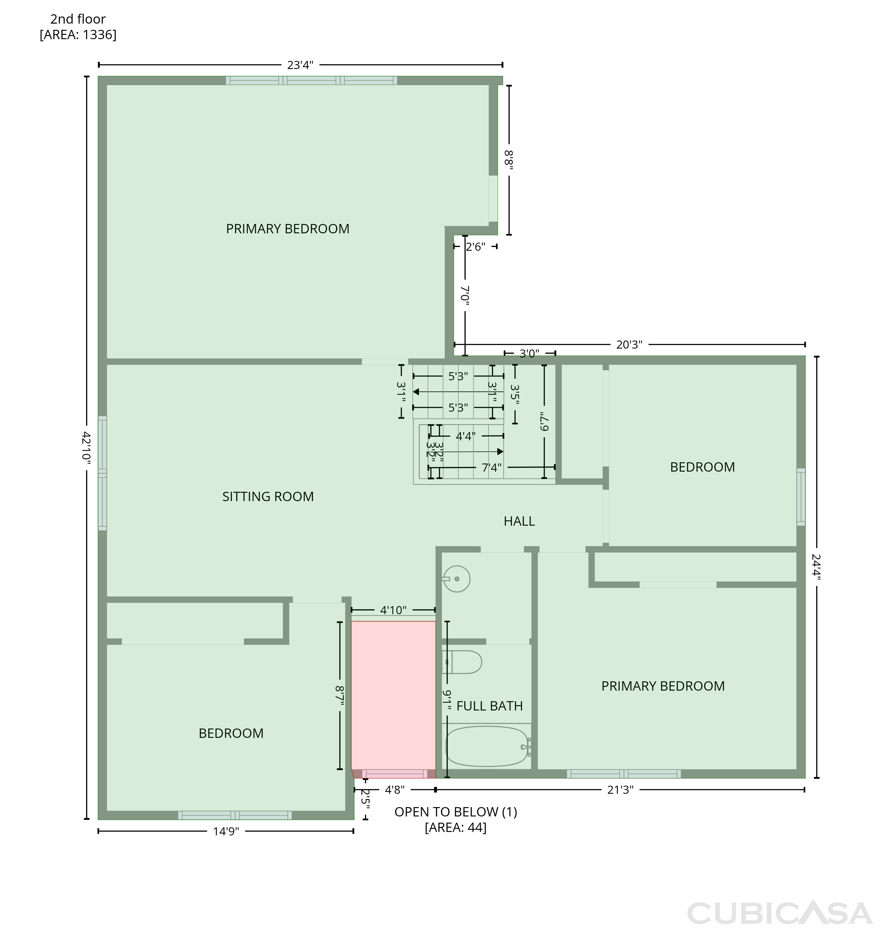 Floor 4 of 2618 Dutch Grove Cir, Raleigh, NC