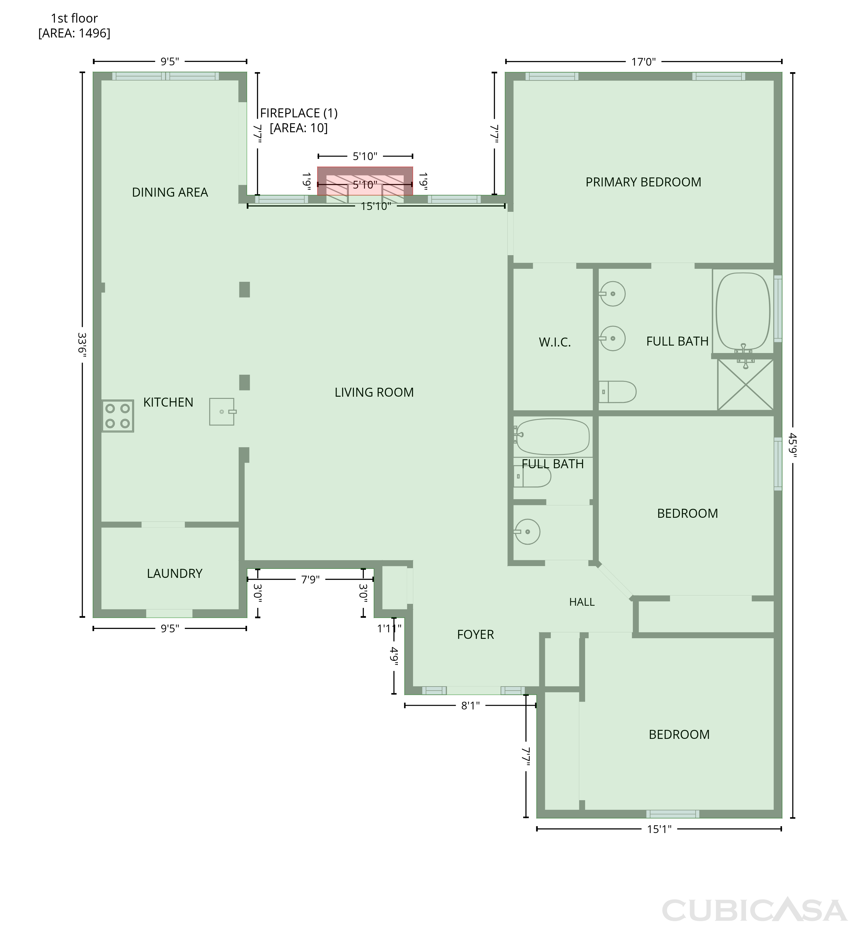 Main Floor of 652 White Face Dr, Clarksville, TN