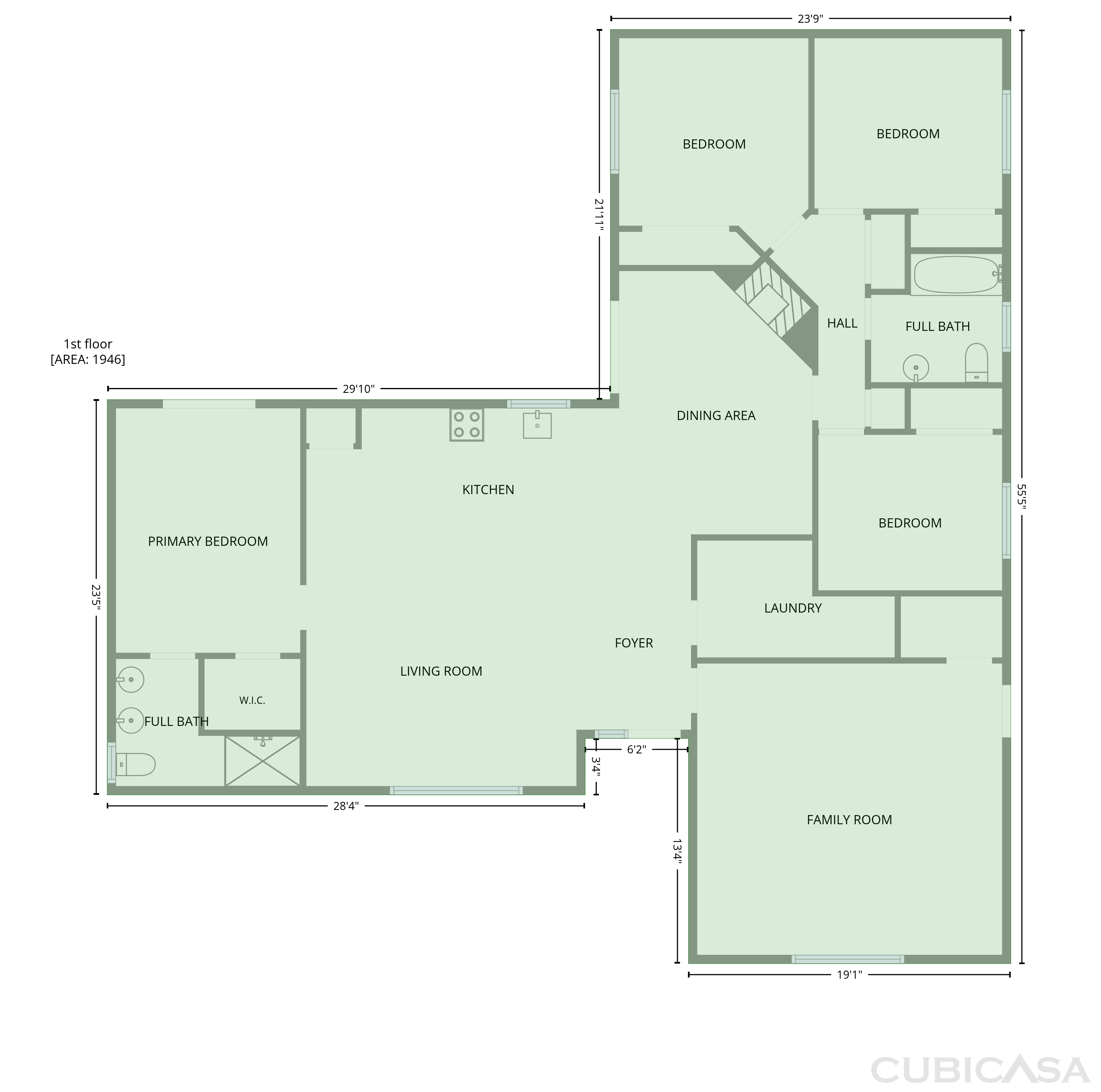 Main Floor of 6344 Dickens Dr, Jacksonville, FL