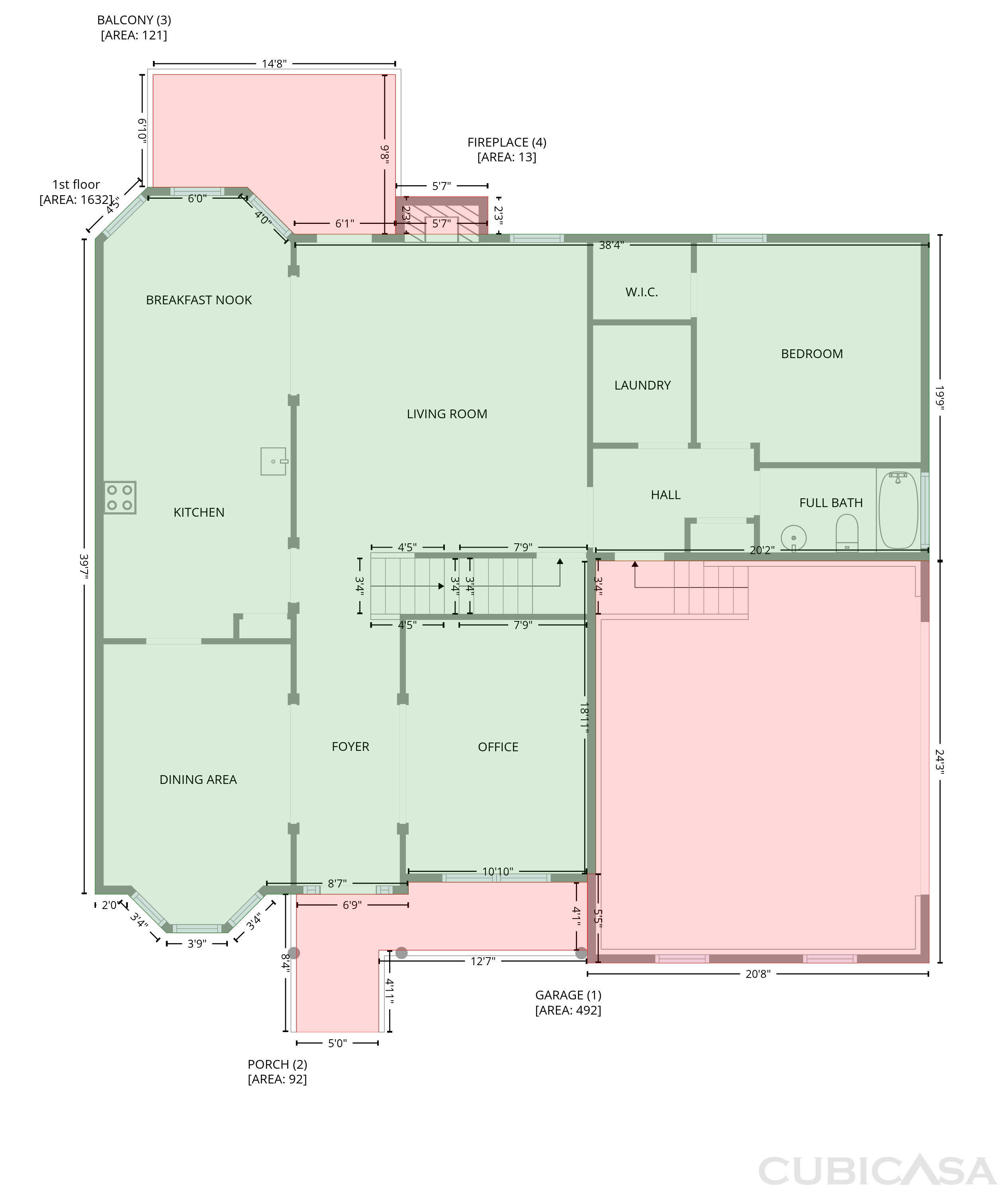 Second Floor of 105 Timber Chase Ln, Lexington, SC