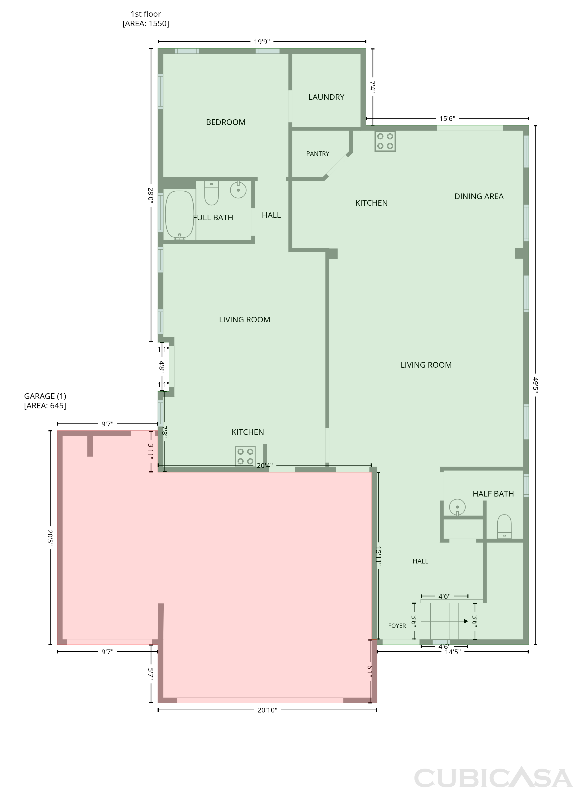 Main Floor of 2551 N 212th Dr, Buckeye, AZ