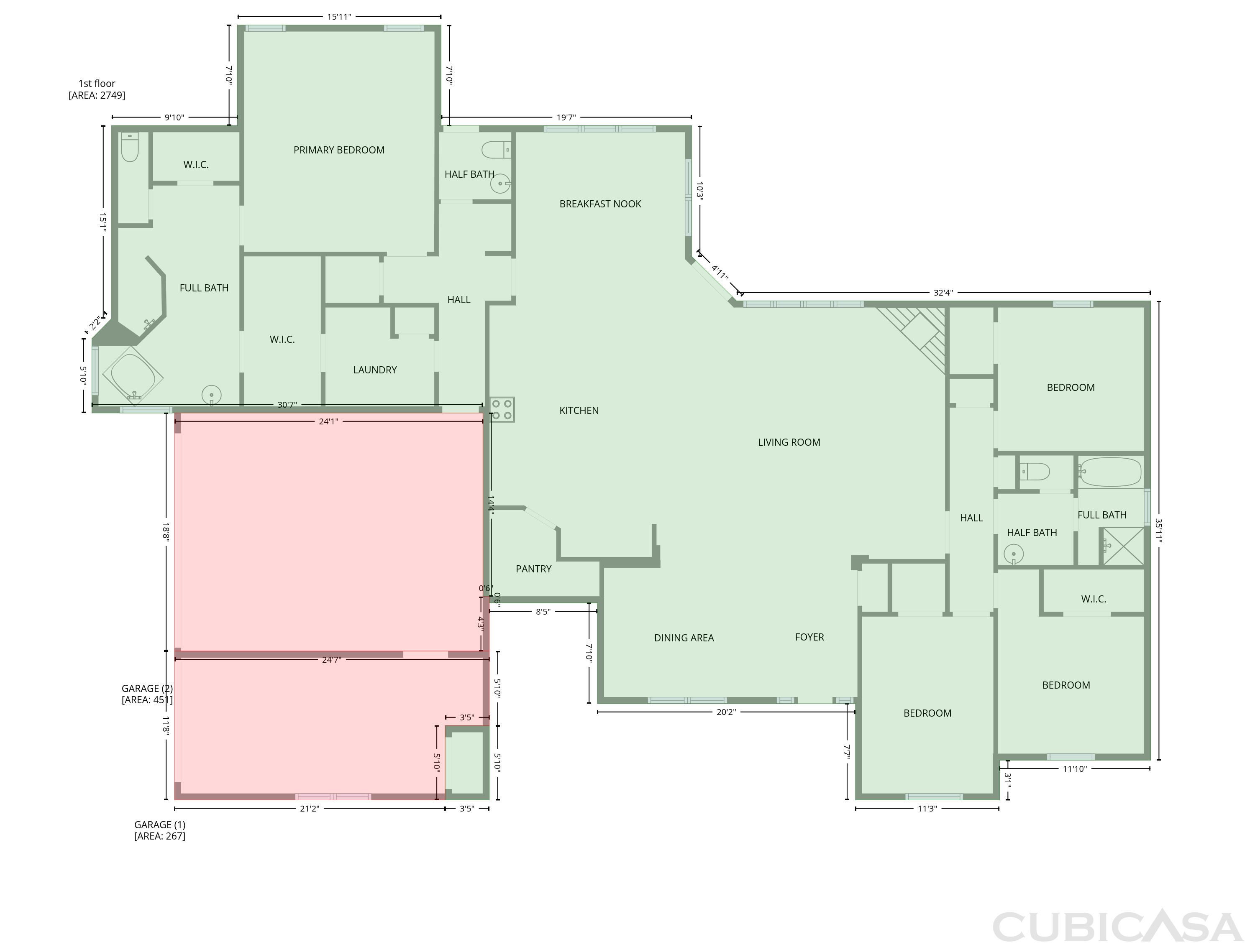 Main Floor of 105 E Eden Vly, Adkins, TX