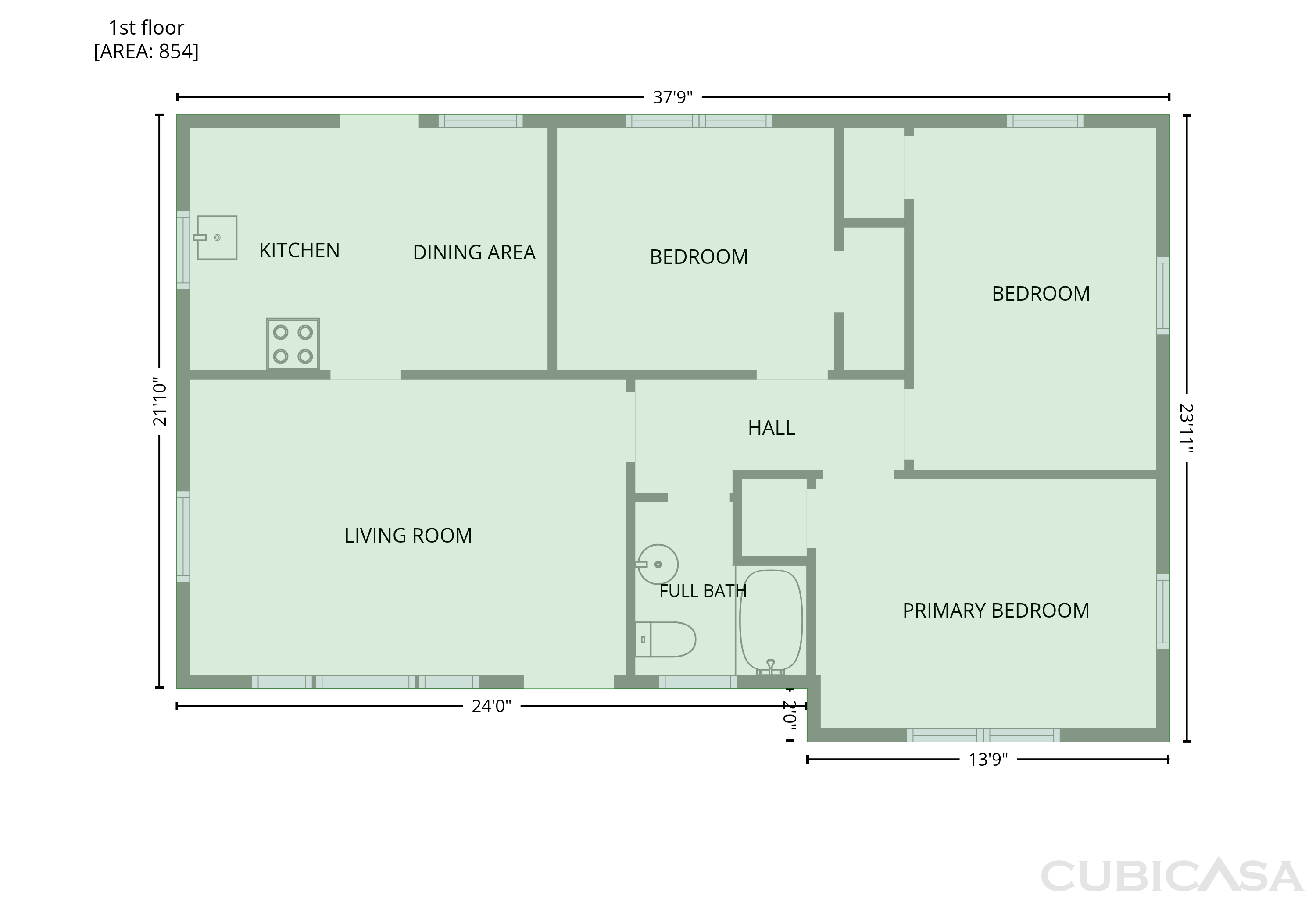 Main Floor of 41 Tommy Cir, Columbia, SC