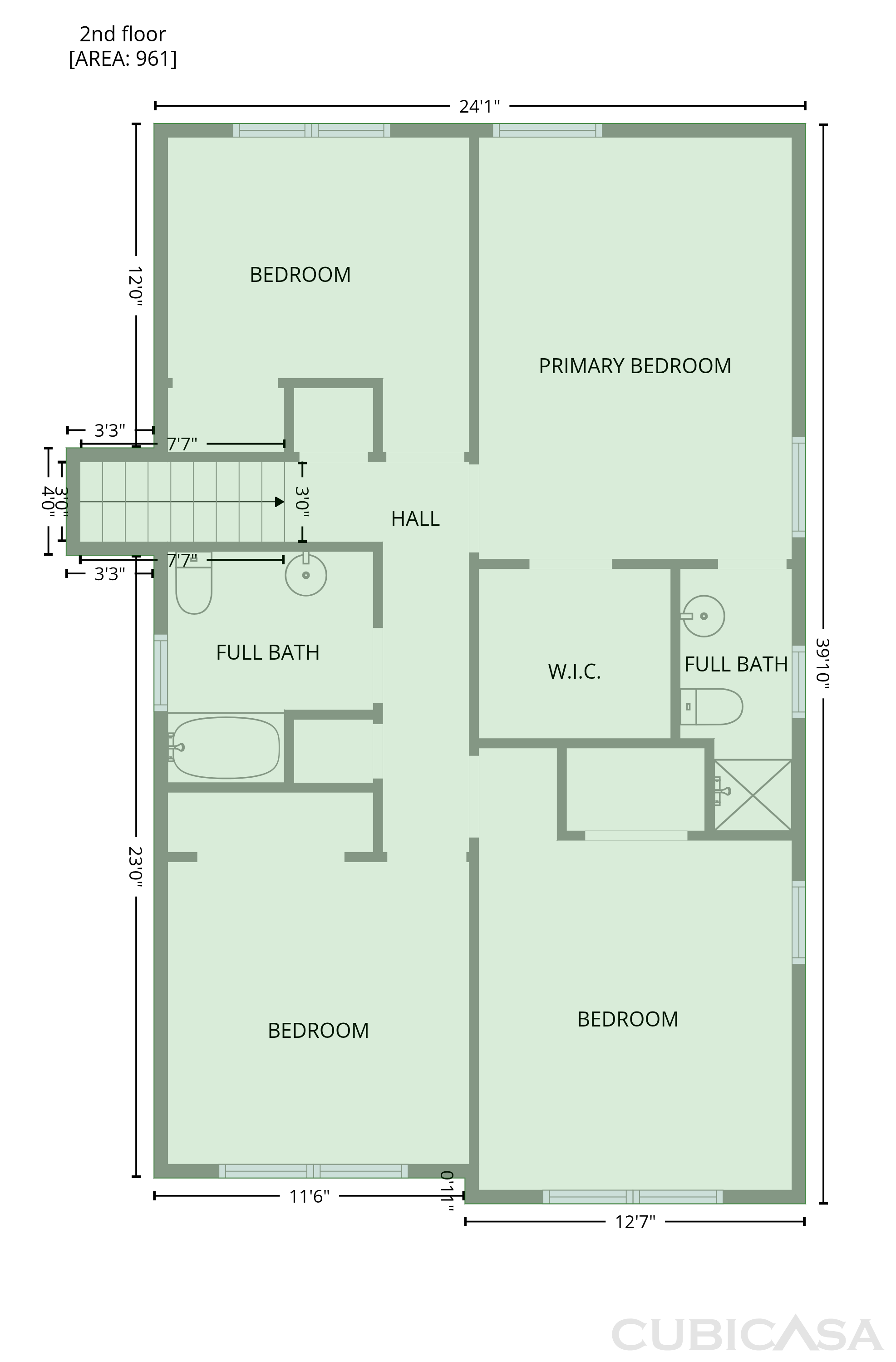 Second Floor of 1938 Surrey Trl SE, Conyers, GA