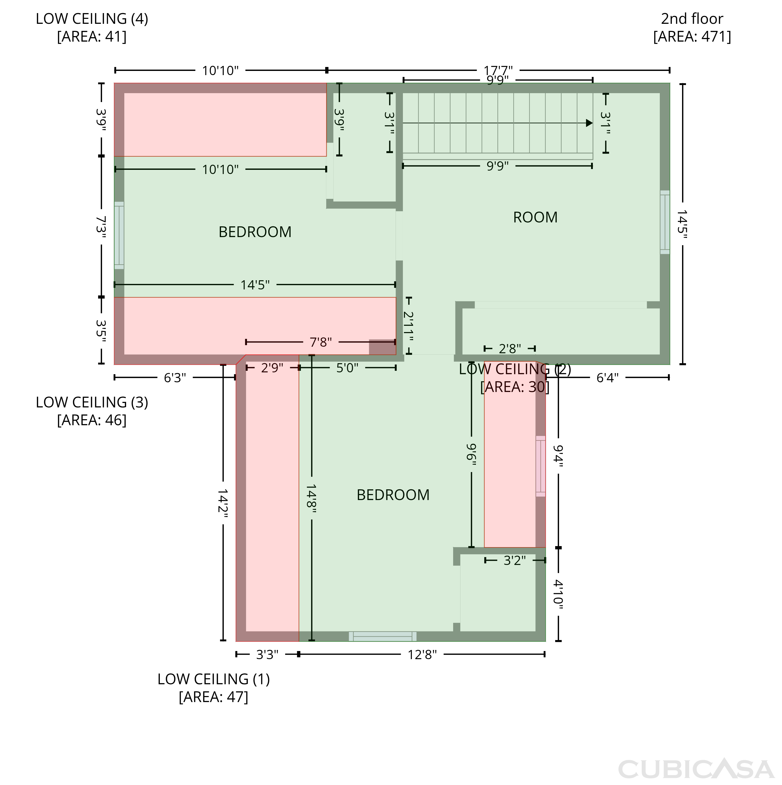 Second Floor of 250 S Central St, Atlanta, IN