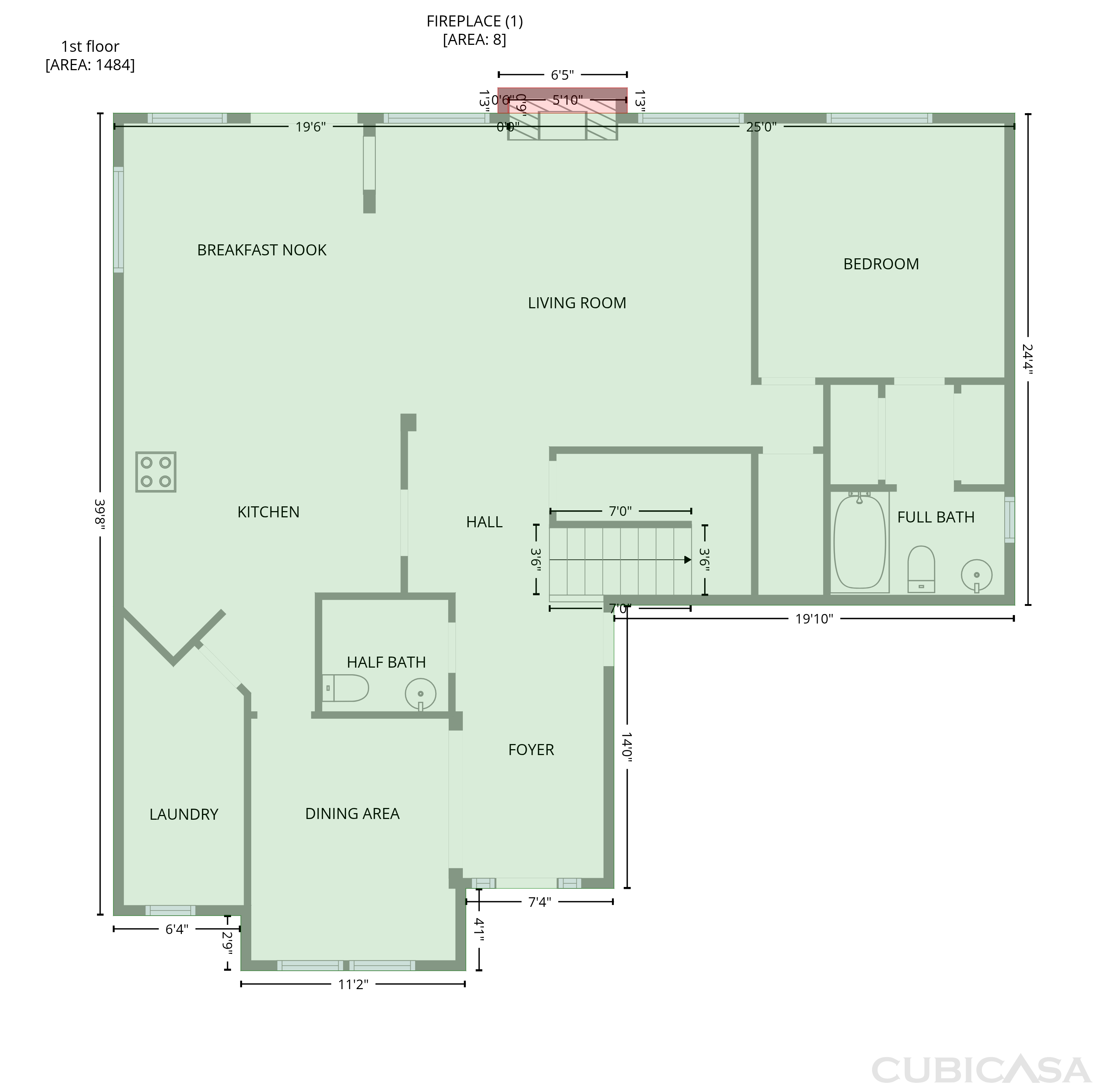 Main Floor of 312 Crowfoot Dr, Harker Heights, TX