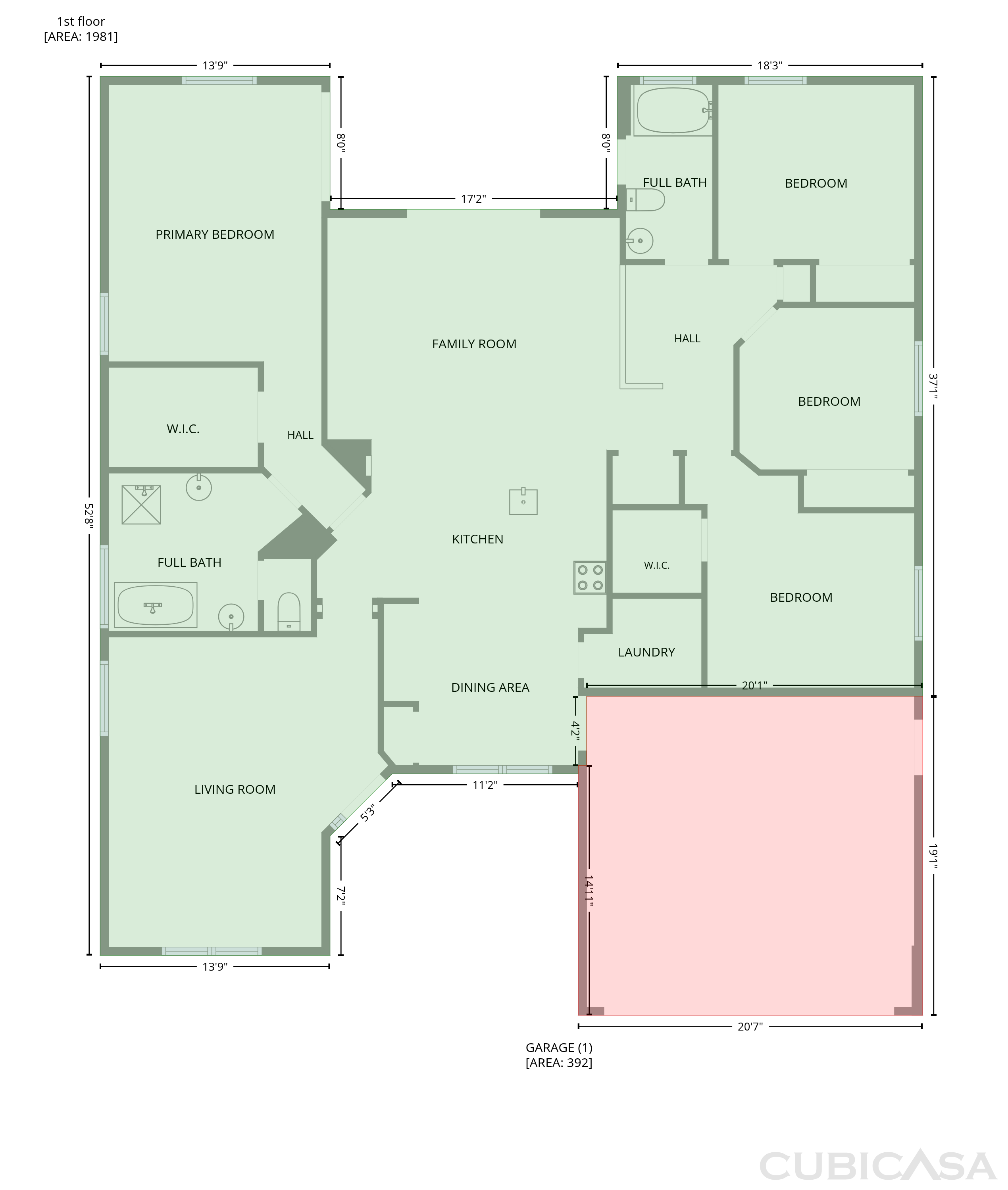 Main Floor of 204 Round Man St, Leesburg, FL