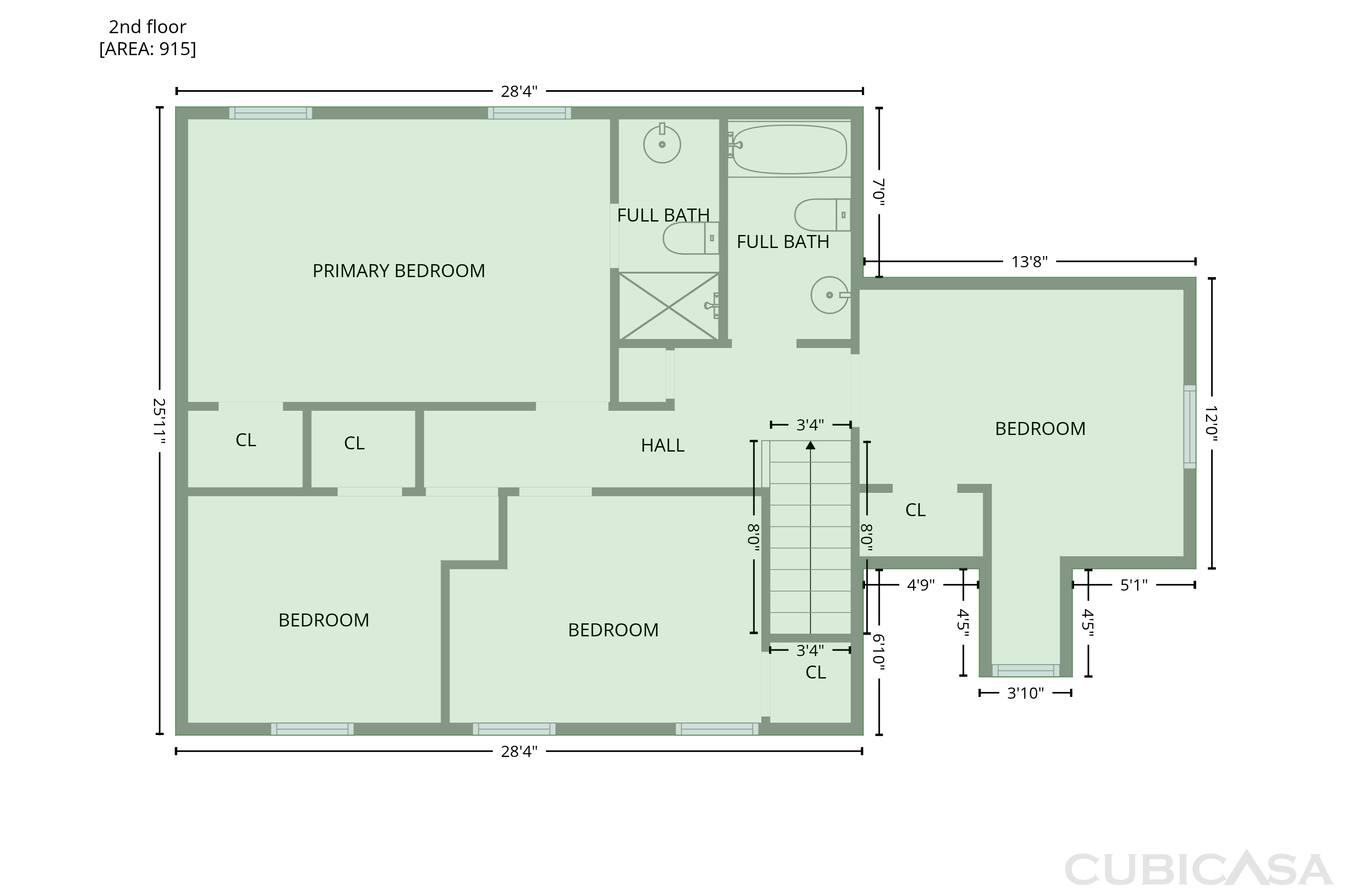 Second Floor of 2566 Brookforest Ct, Midlothian, VA