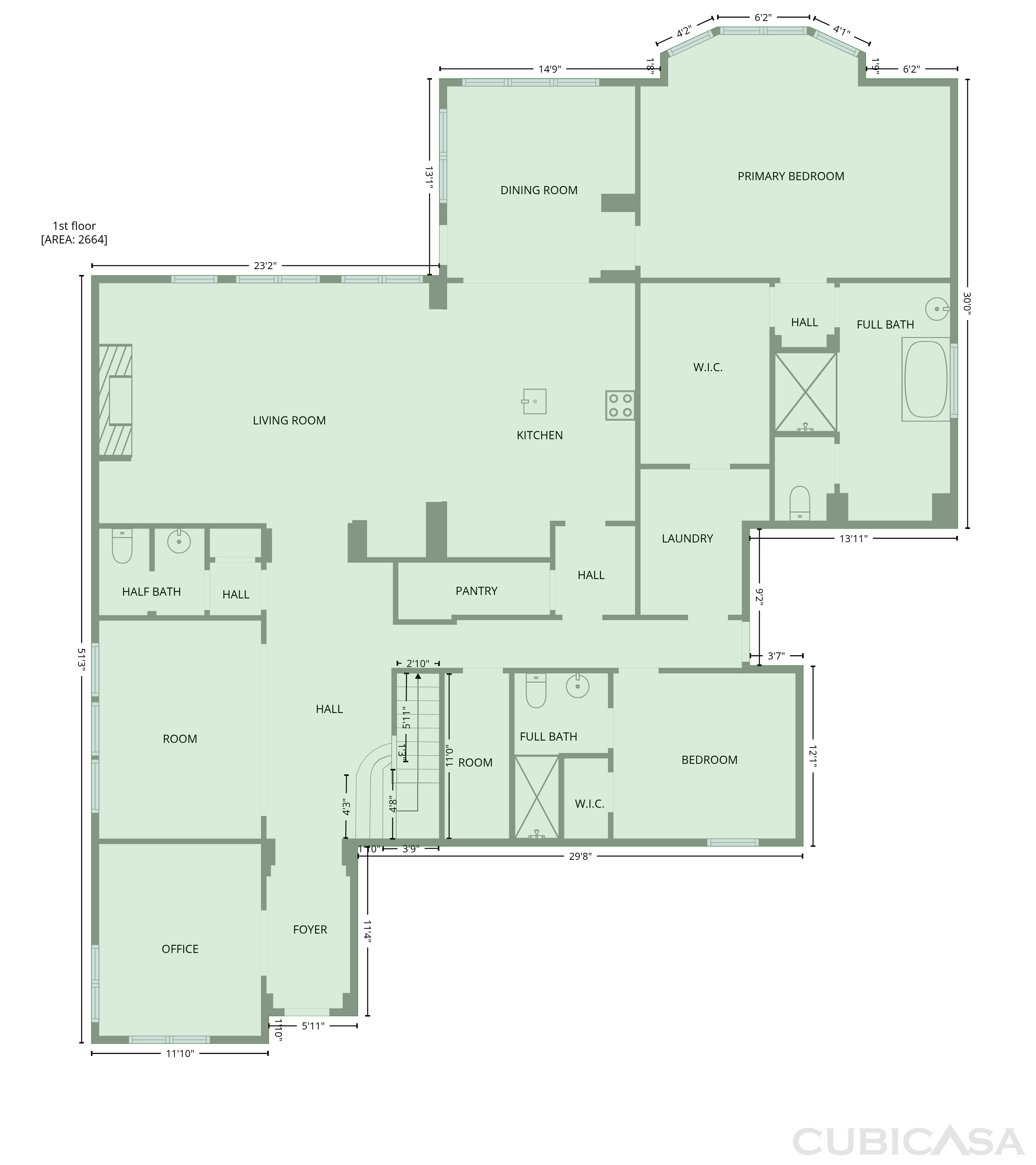 Main Floor of 27911 Warren Park Dr, Katy, TX