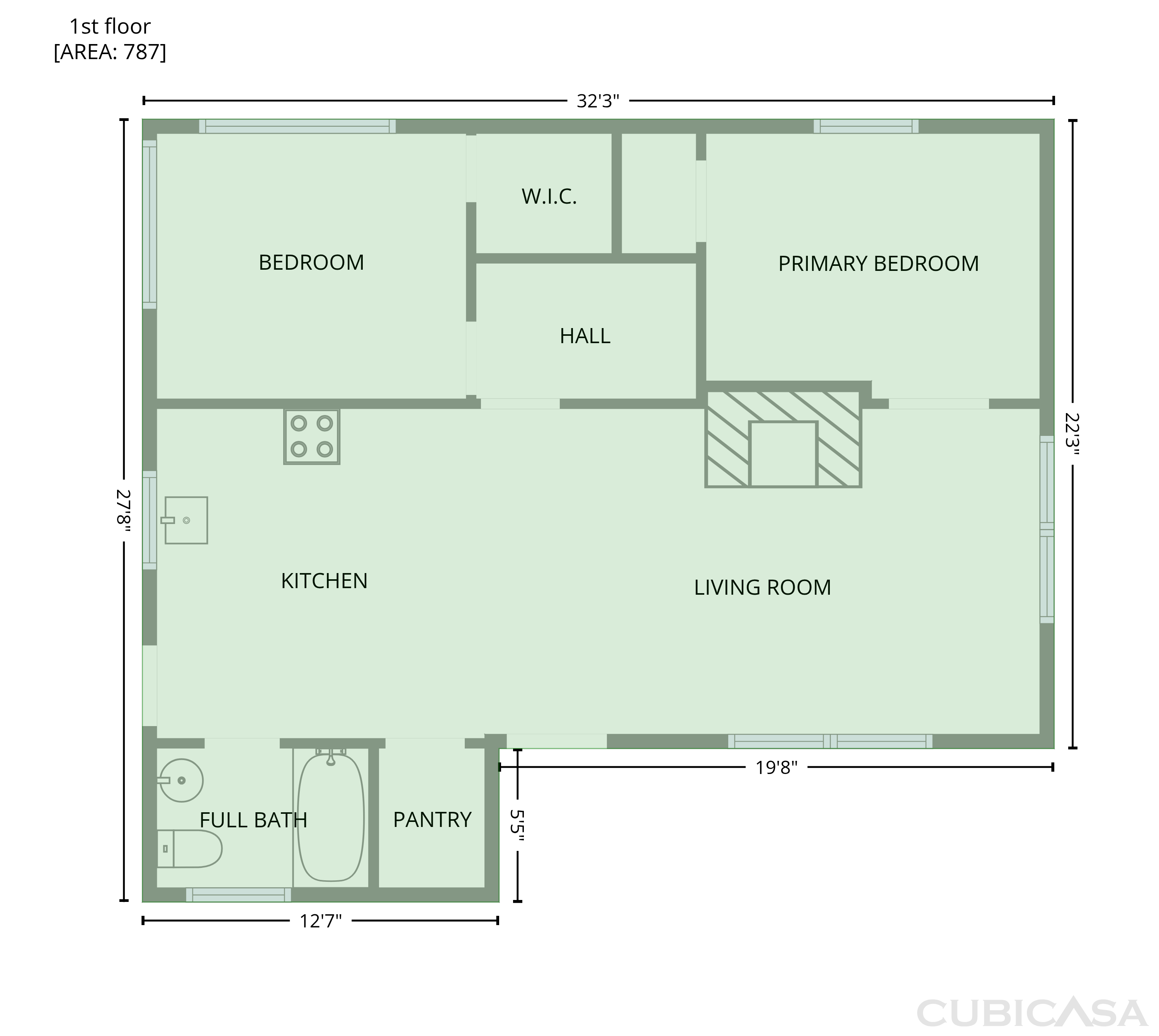 Main Floor of 8479 Lake Dr, Cedar Hill, MO